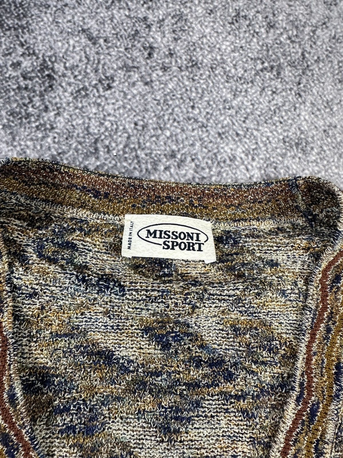 Missoni Vintage Missoni Sport Cardigan Streetwear Style Rare Usa XL Size US XL / EU 56 / 4 - 5 Thumbnail