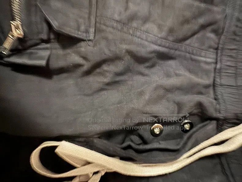 Rick Owens Rick Owens 52 Black Cargo Pants. Size US 36 / EU 52 - 4 Thumbnail