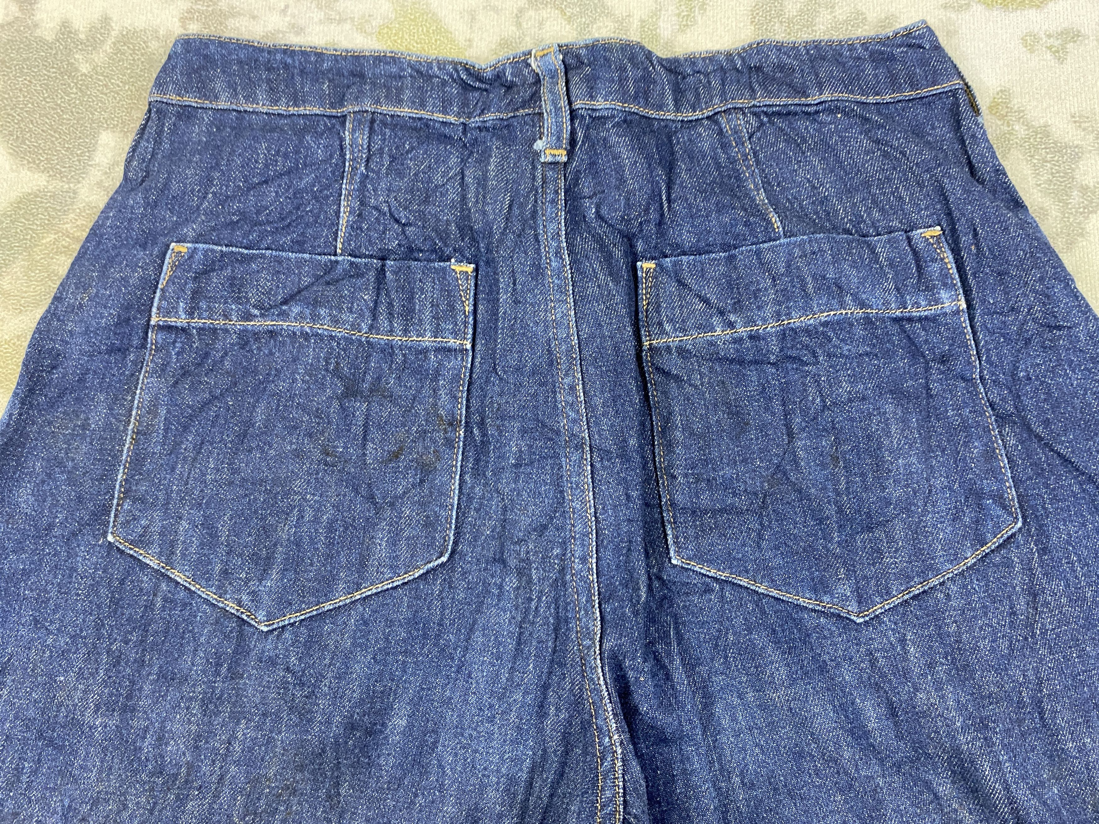 Yohji Yamamoto Vintage Baggy yohji yamamoto style Jeans 28x28 Denim- JN3882 Size US 28 / EU 44 - 4 Thumbnail