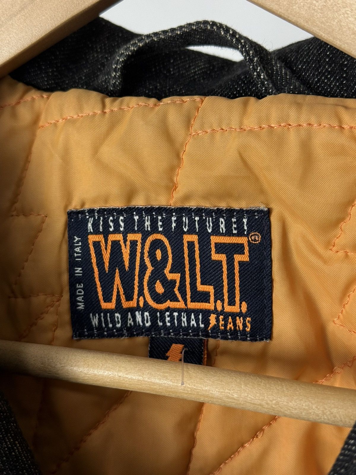 W & Lt Walter Van Beirendonck Denim Coat Jacket