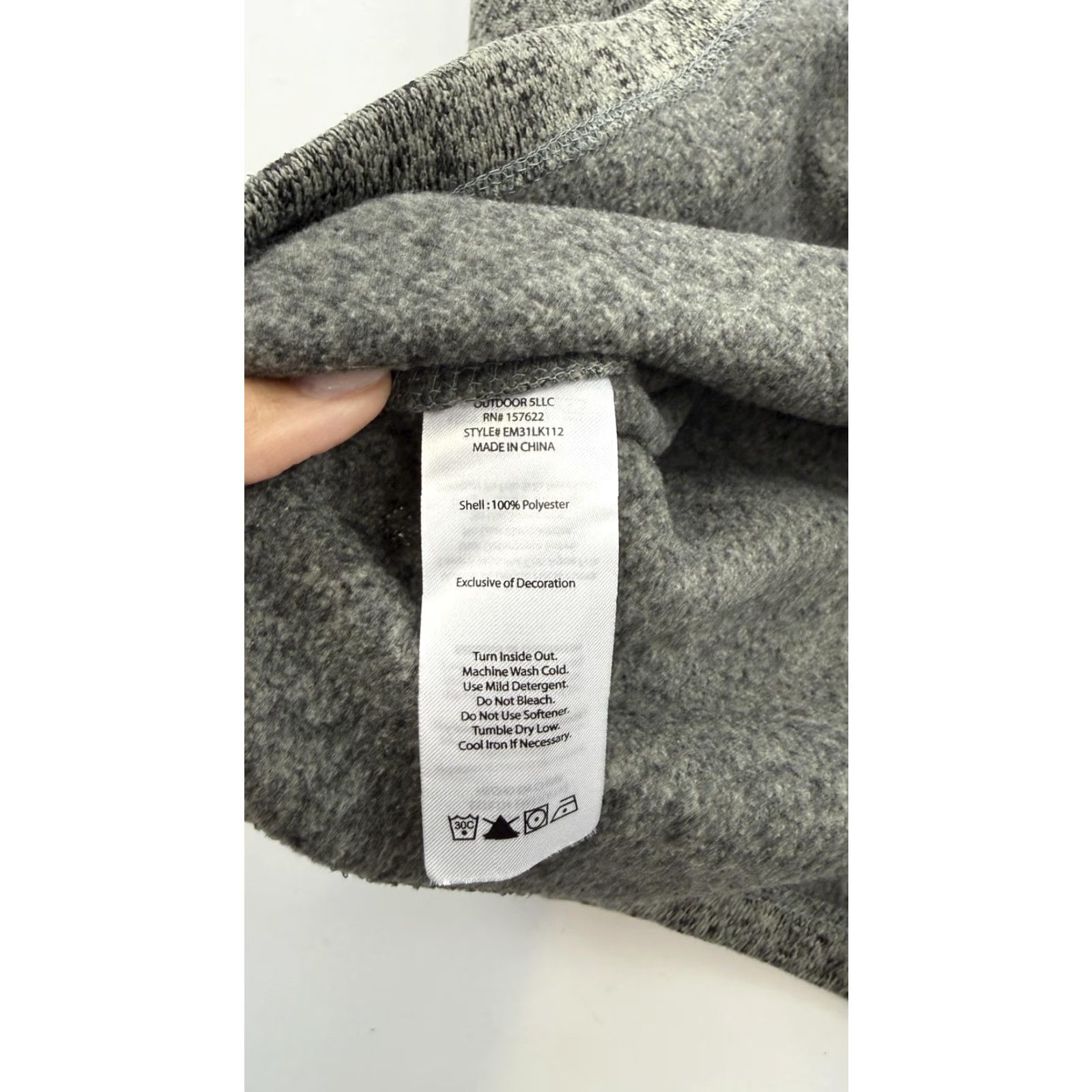 Eddie Bauer Eddie Bauer Sweater Mens Medium Gray 1/4 Zip Fleece Chest Pocket Mock Neck Pullover Long Sleeve Adults Mens Size US M / EU 48-50 / 2 - 6 Thumbnail