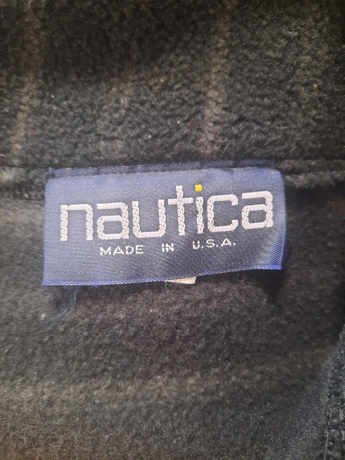 Nautica NAUTICA 2XL 1/4 Zip Pullover Sweatshirt Made in USA 90's Size US XXL / EU 58 / 5 - 2 Thumbnail