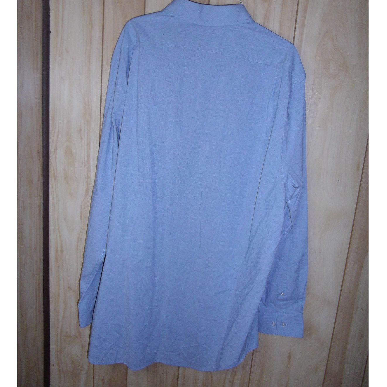 George George Classic Fit Collared Long Sleeve Shirt 2XL Size US XXL / EU 58 / 5 - 2 Thumbnail
