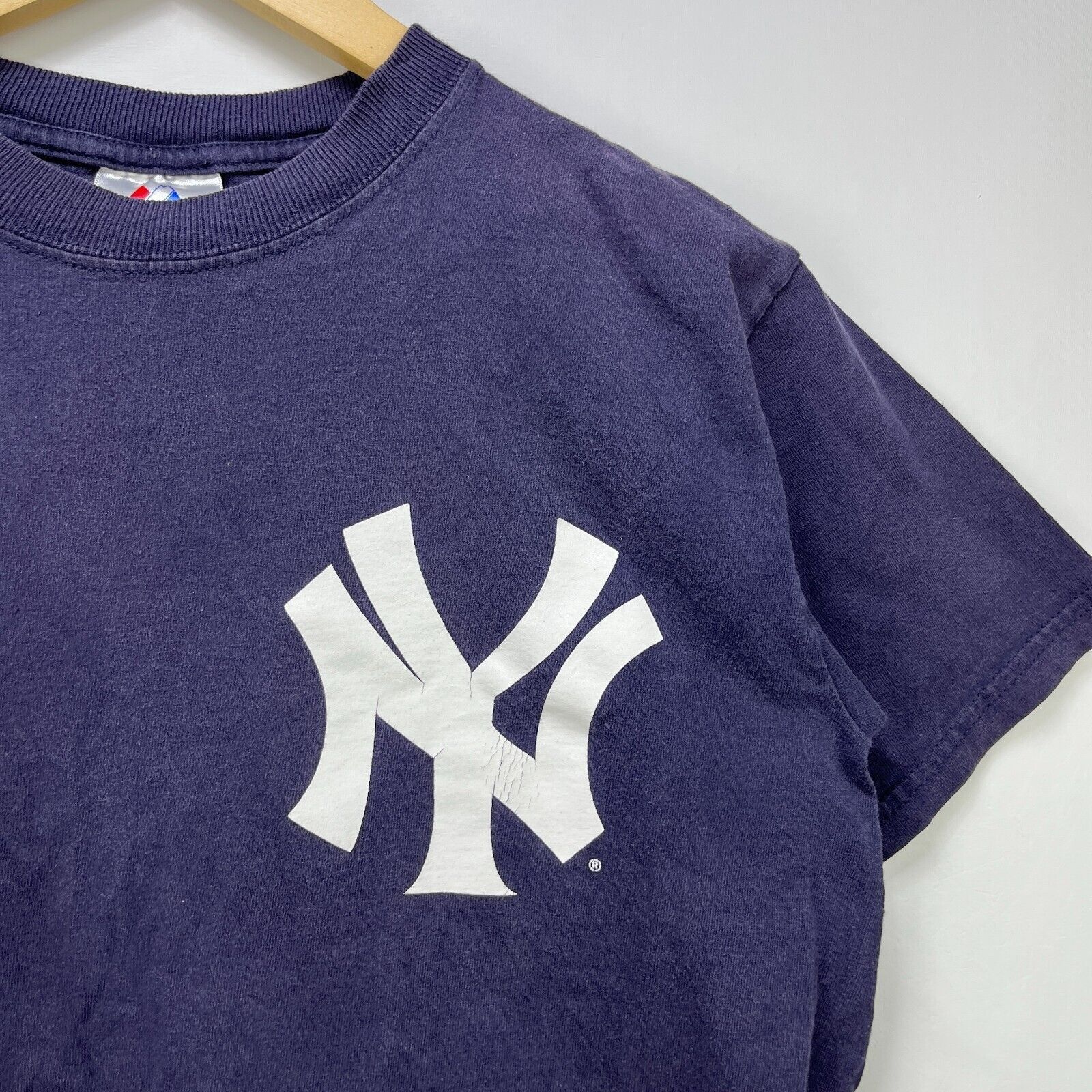 Vintage Vintage New York Yankees Sun Faded T-Shirt Johnny Damon XS Size US XS / EU 42 / 0 - 3 Thumbnail