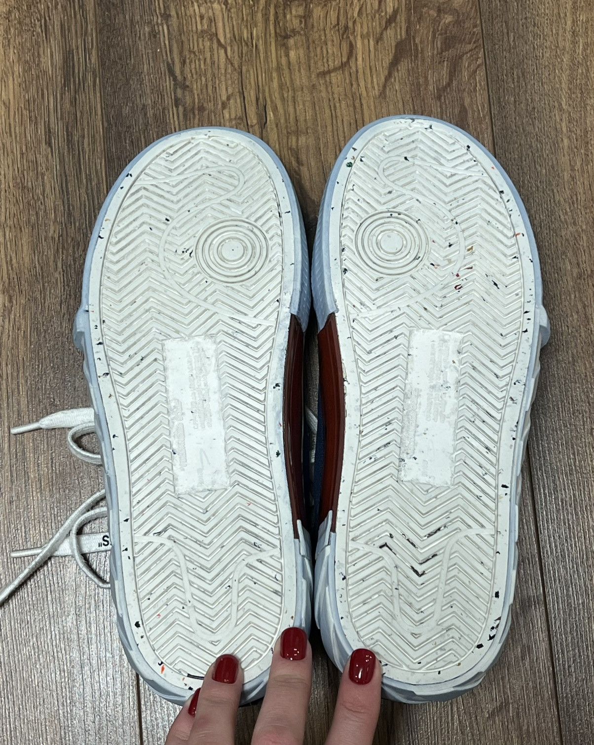 Off-White Off-White Blue Vulc Low Sneaker Size 40 Size US 7 / EU 40 - 12 Thumbnail