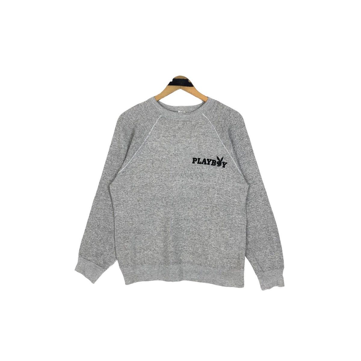 Playboy × Vintage Vintage 80s Playboy Crewneck Sweatshirt Small Logo Size US S / EU 44-46 / 1 - 2 Thumbnail