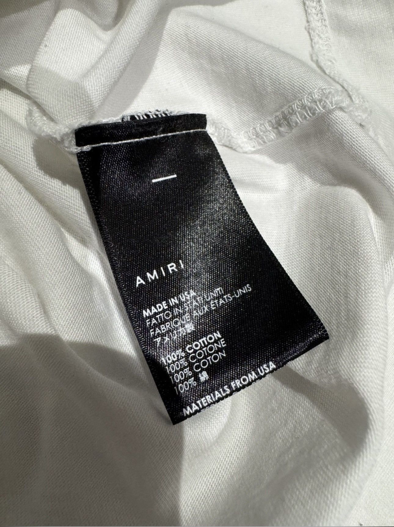 Amiri Amiri t shirt Size US XL / EU 56 / 4 - 7 Thumbnail