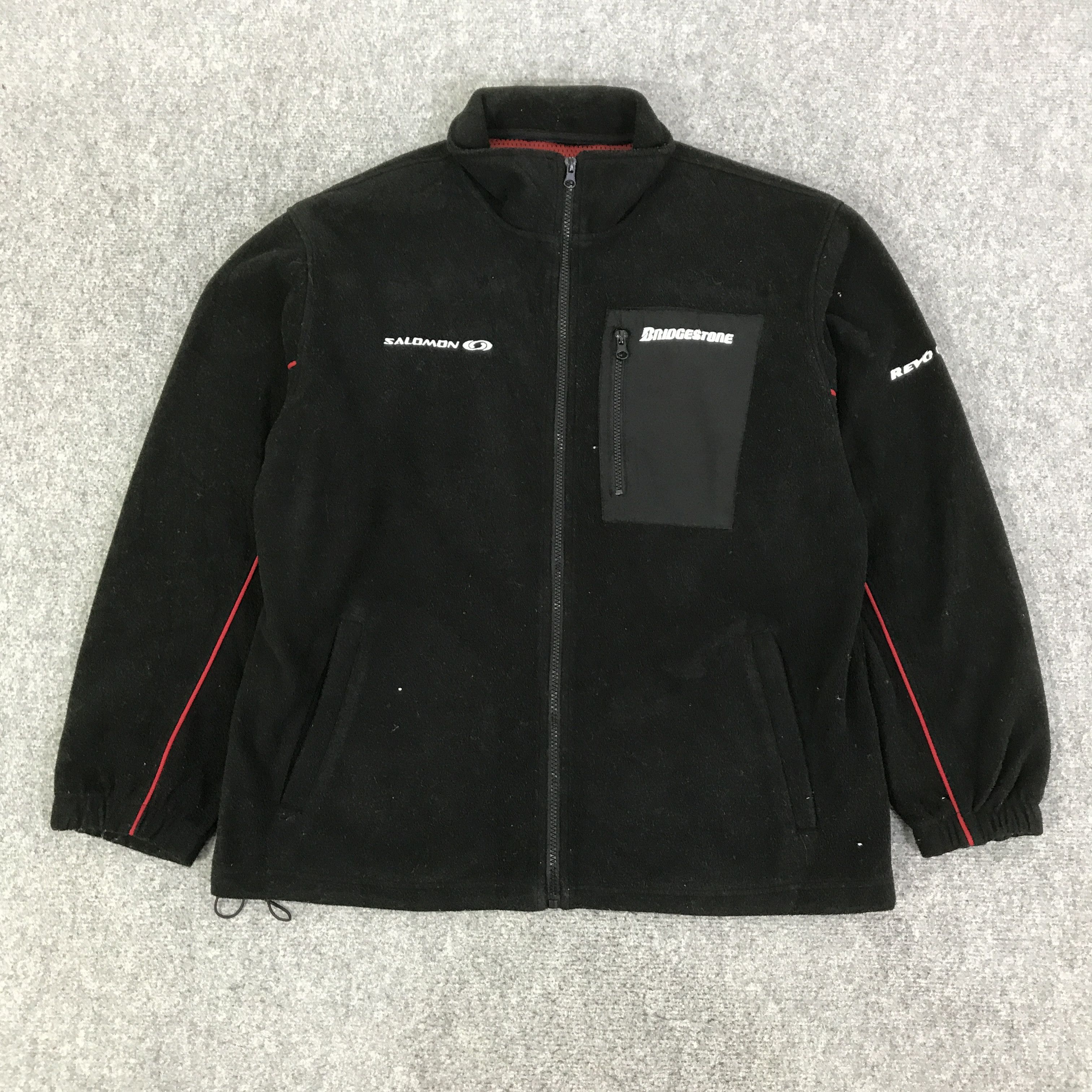 Japanese Brand SALOMON X BLIZZAK RACING FLEECE JACKET K122B10 Size US L / EU 52-54 / 3 - 2 Thumbnail