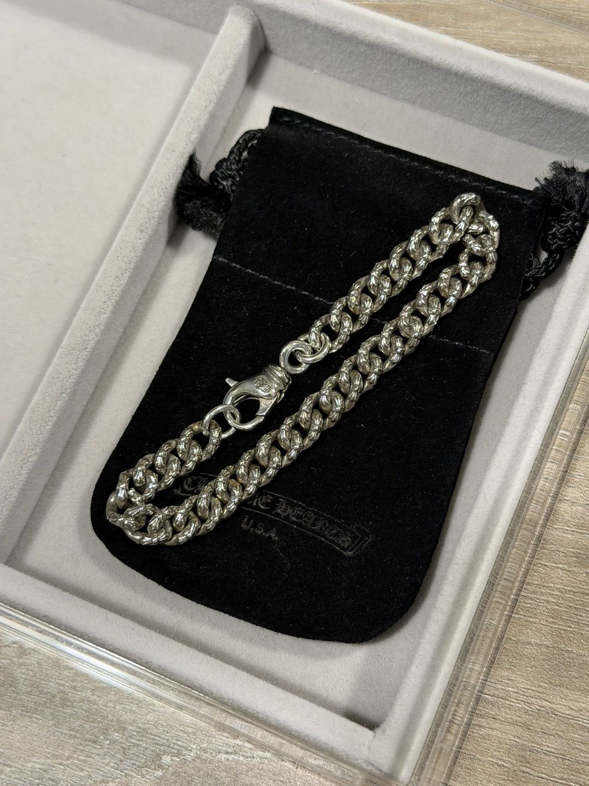 Chrome Hearts Chrome Hearts Extra Fancy Mini Lobster Clasp Bracelet Size ONE SIZE - 6 Thumbnail