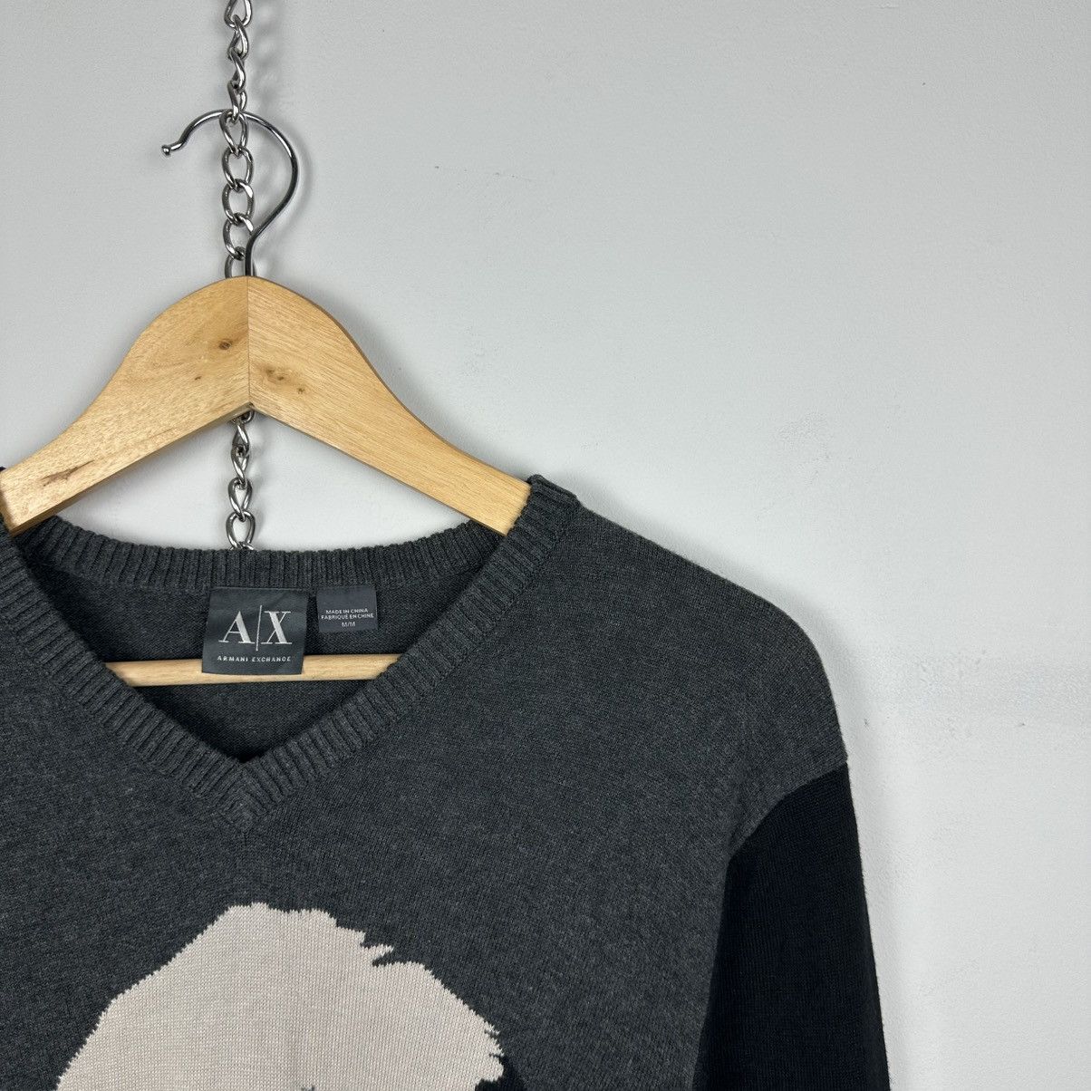 Armani Exchange Vintage Armani Exchange Eagle Knitted Sweater Size US M / EU 48-50 / 2 - 3 Thumbnail