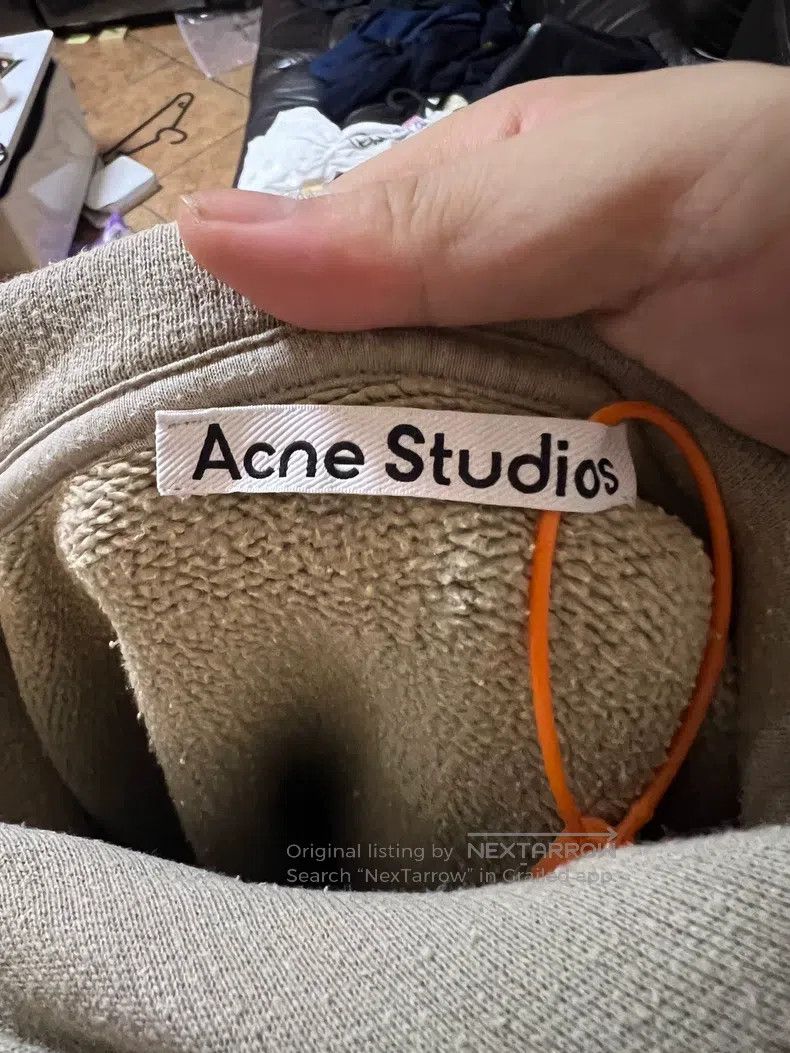 Acne Studios Acne Studios FW23 Solid Color Hooded Loose Pullover Long S Size US M / EU 48-50 / 2 - 3 Thumbnail