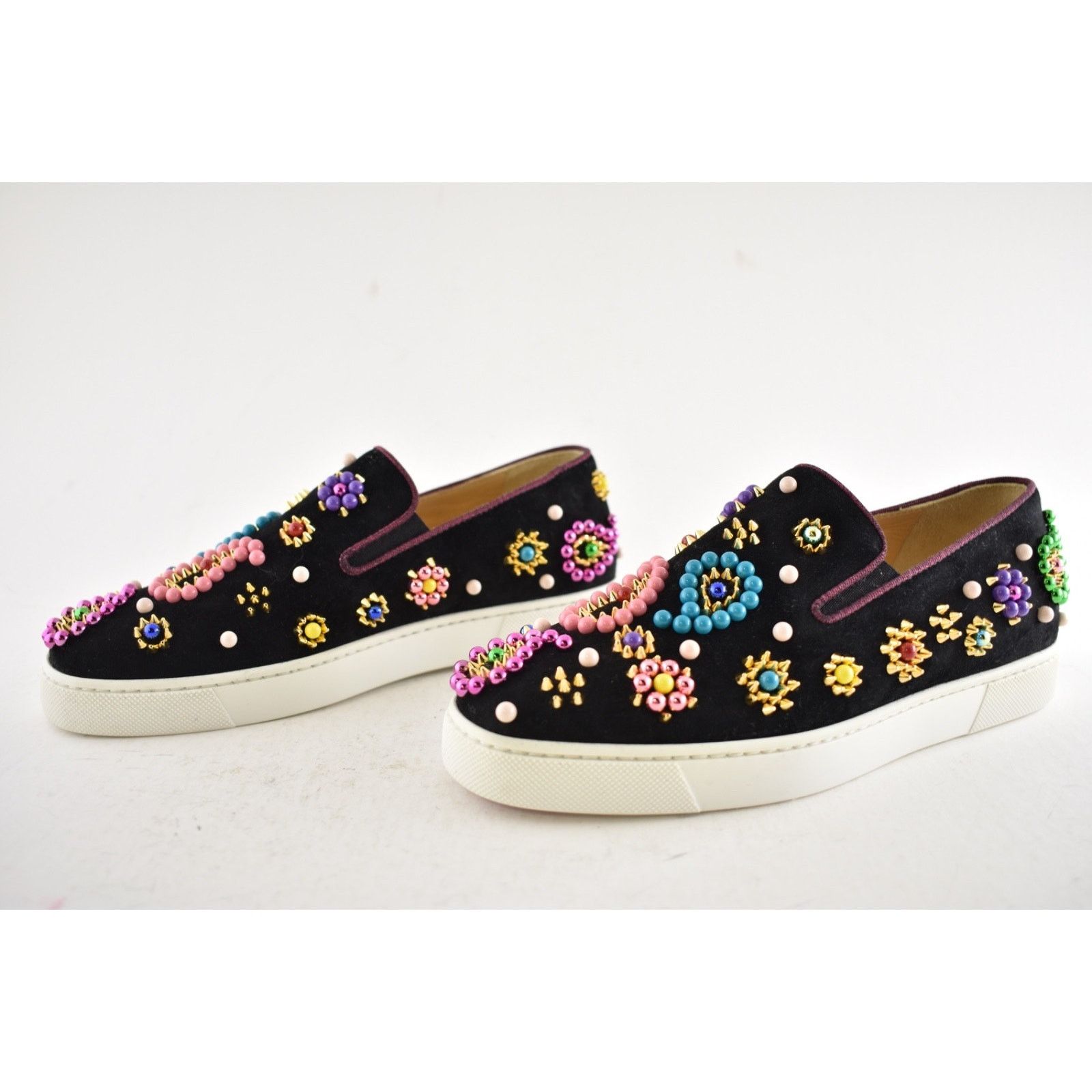 Christian Louboutin Christian Louboutin Candy Flat Low Top Slip On Sneaker 36.5 Size US 6.5 / IT 36.5 - 11 Thumbnail