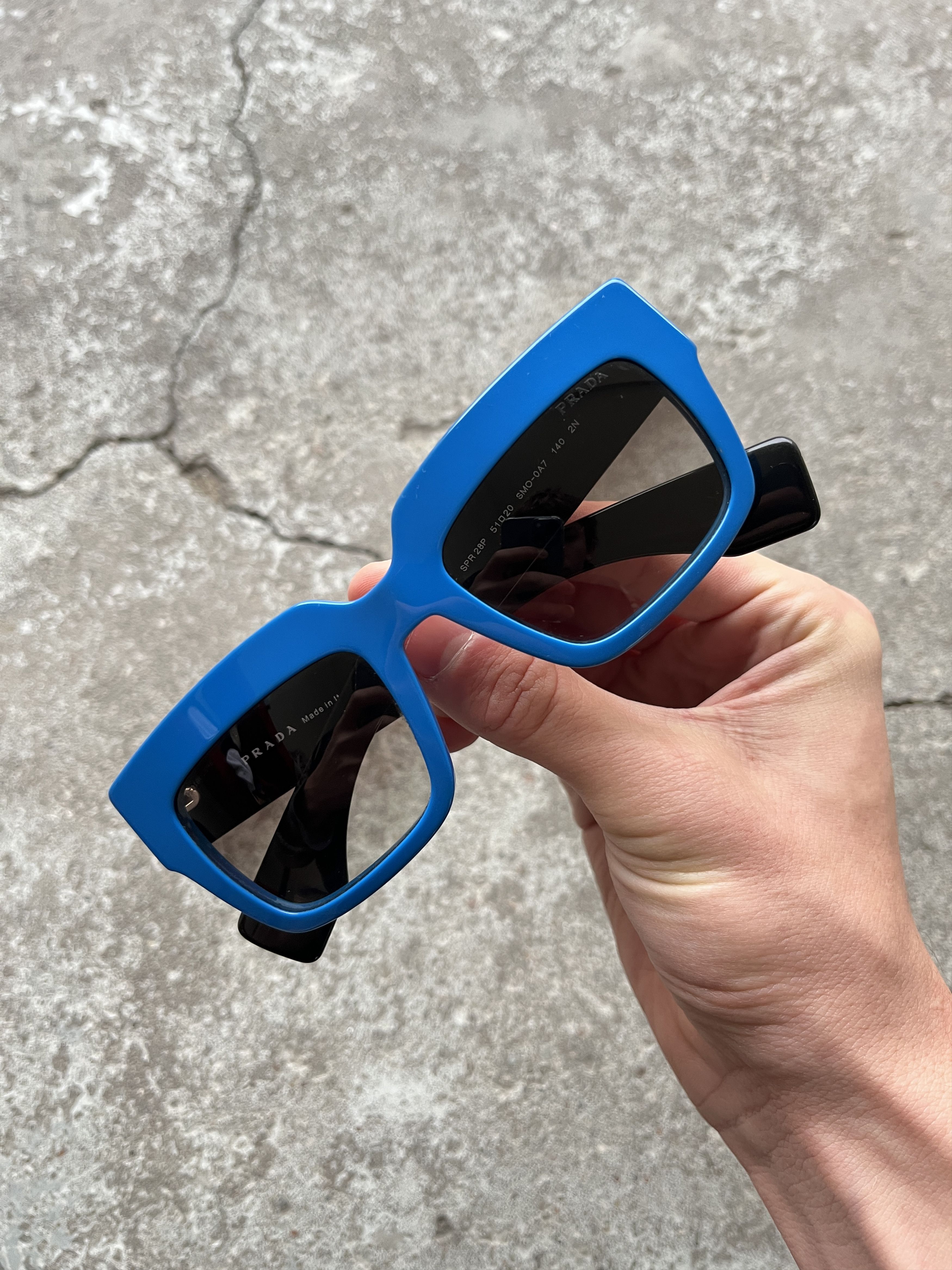 Prada Prada Poeme PR28PS vintage sunglasses Size ONE SIZE - 4 Thumbnail