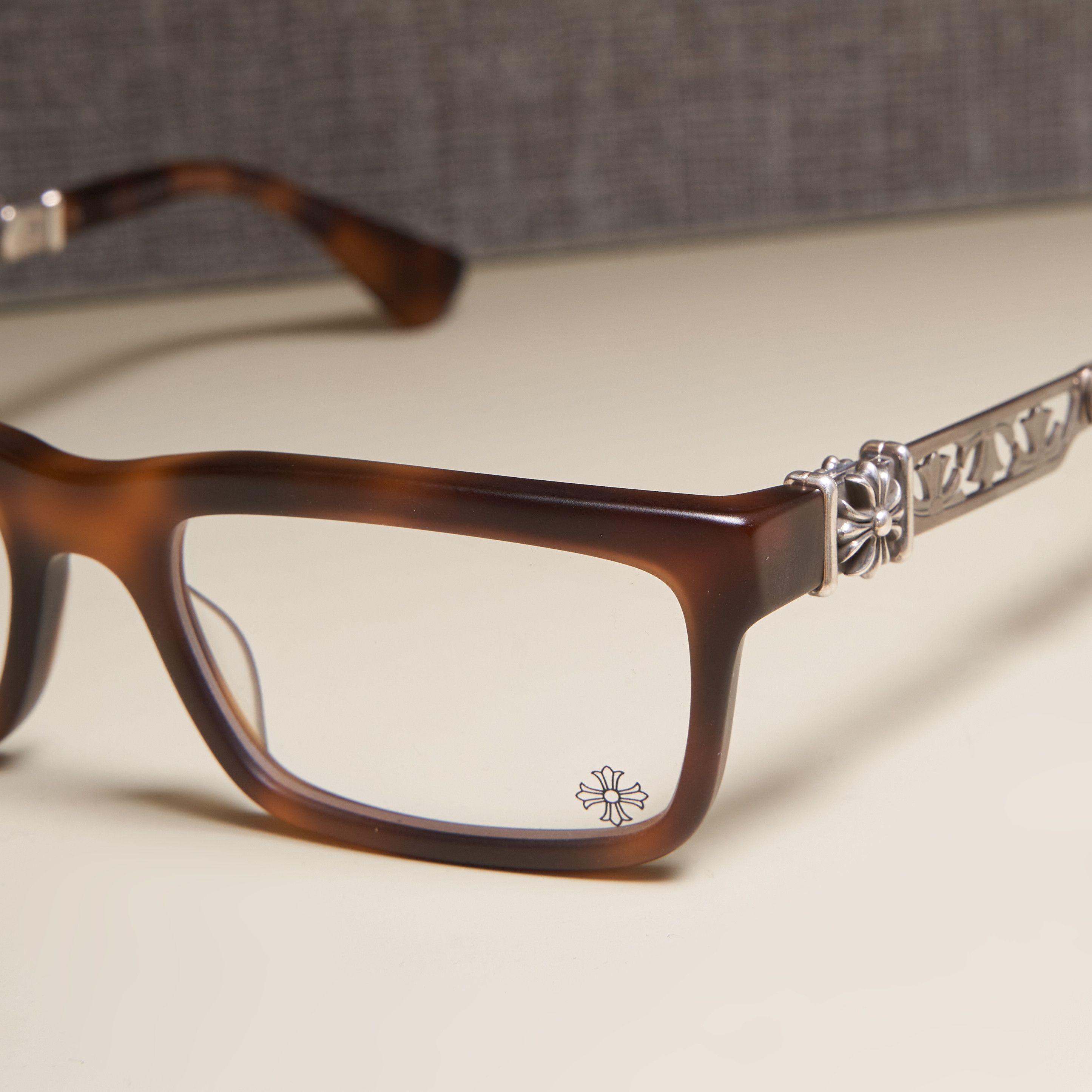 Chrome Hearts CHROME HEARTS PENETRANUS III Matte Butterscotch Tortoise Size ONE SIZE - 2 Thumbnail
