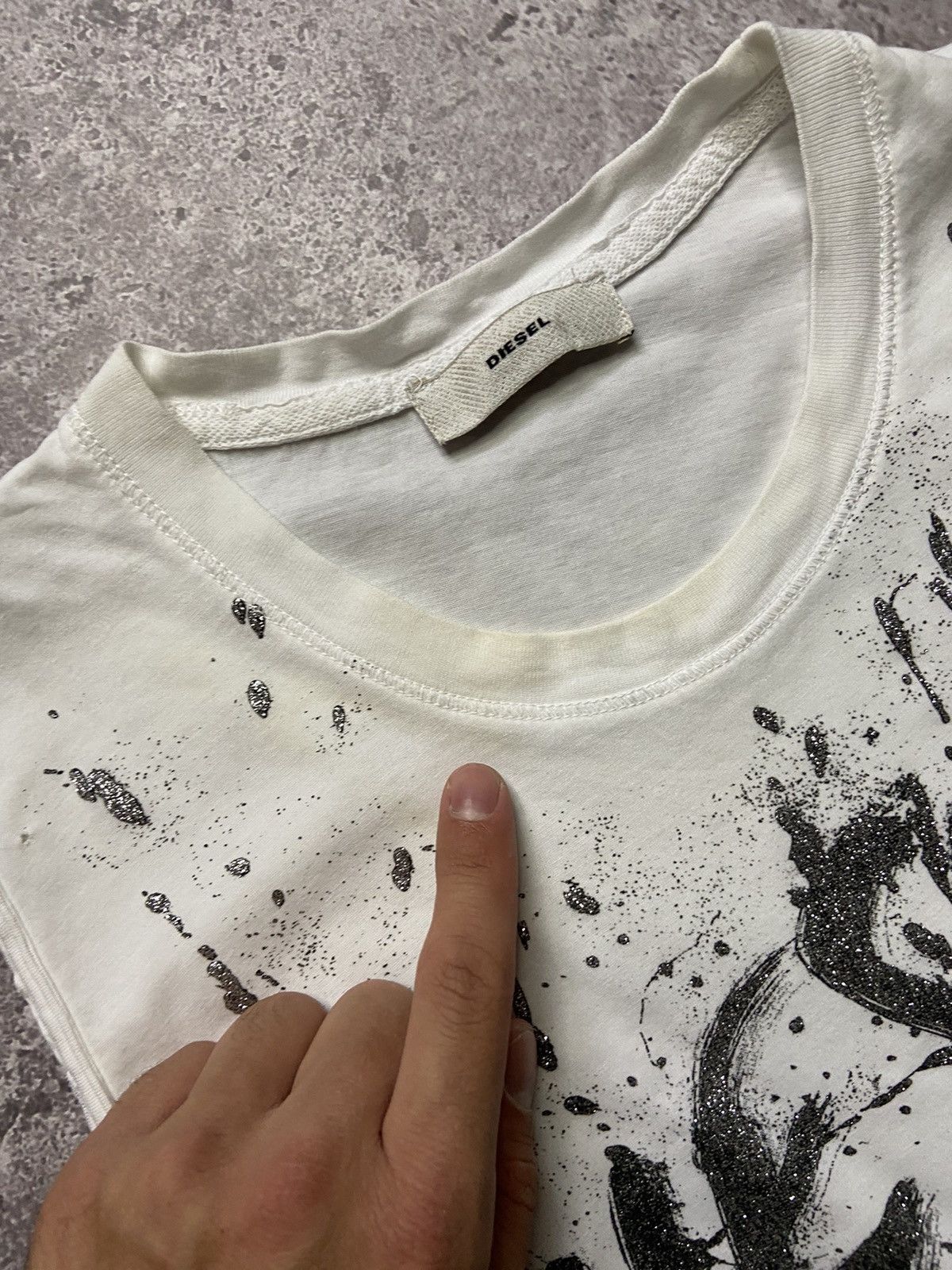 Diesel × Vintage Rare Diesel Vintage 00s Y2K Tank Top T shirt Size US M / EU 48-50 / 2 - 3 Thumbnail