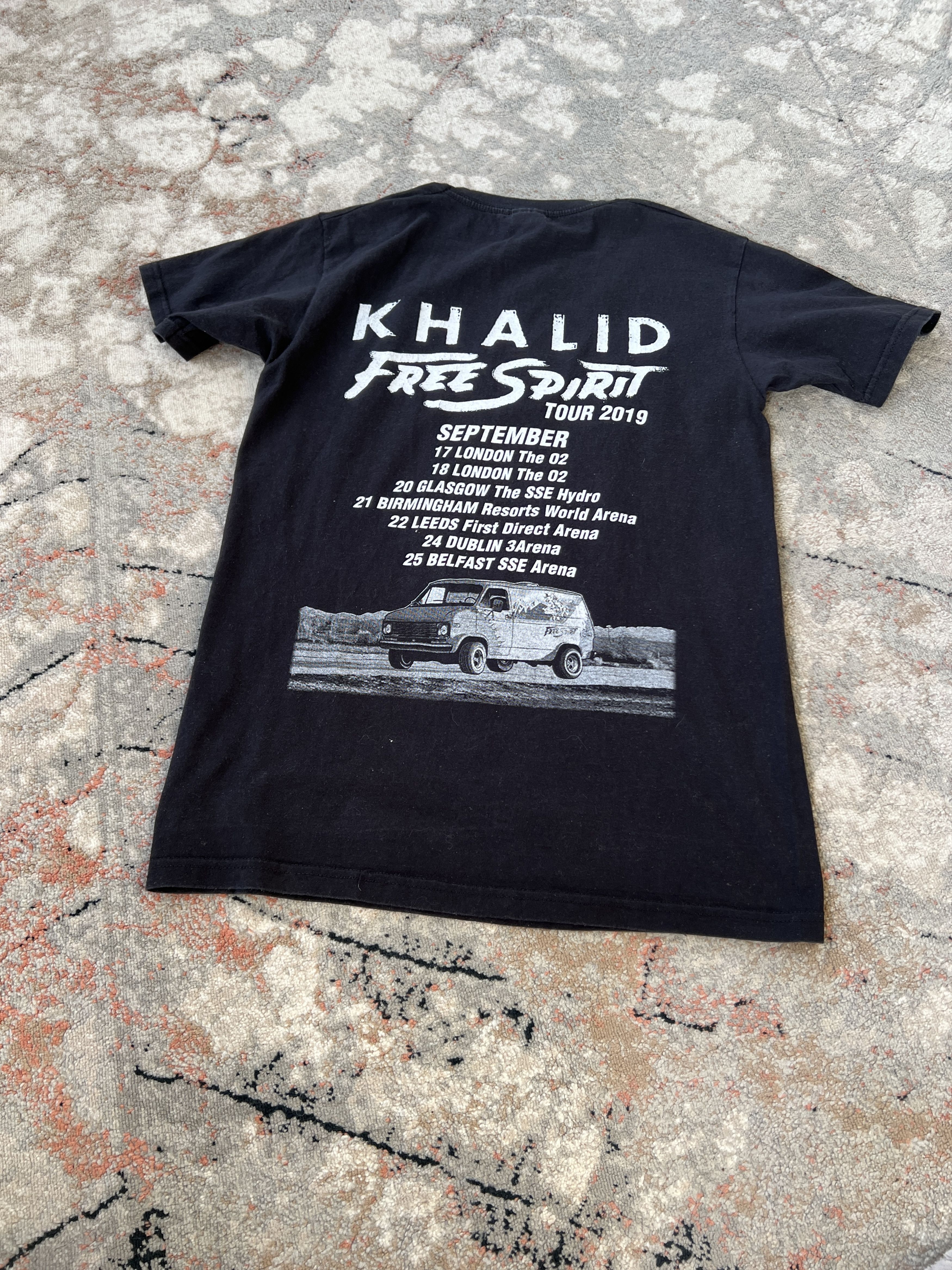 Band Tees Khalid Free Spirit Tour 2019 Tee Size US S / EU 44-46 / 1 - 3 Thumbnail