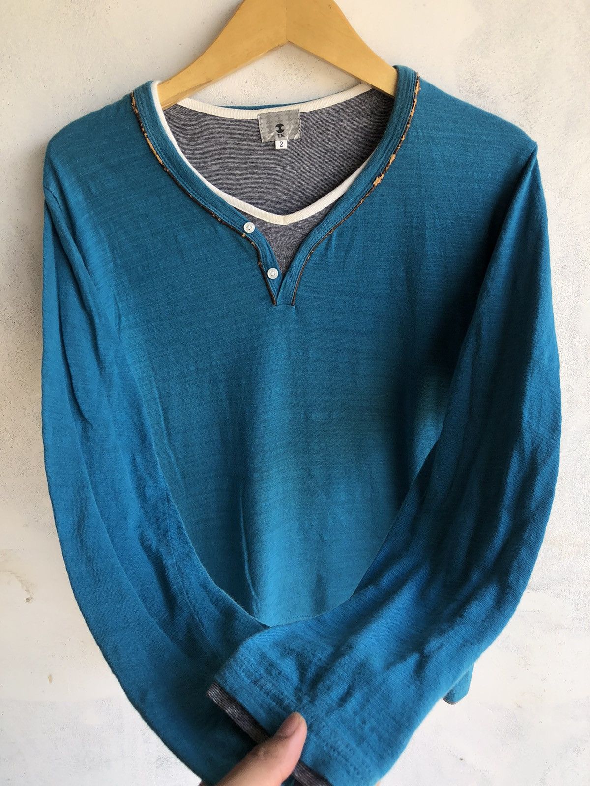 Hysteric Glamour Japanese Double Layer Takeo kikuchi LongSleeve Ifsix Style Size US M / EU 48-50 / 2 - 2 Thumbnail