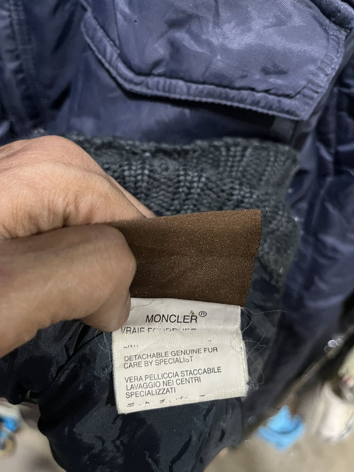 Moncler MONCLER Bomber Puffer Jacket Logo 90s Size US XL / EU 56 / 4 - 7 Thumbnail