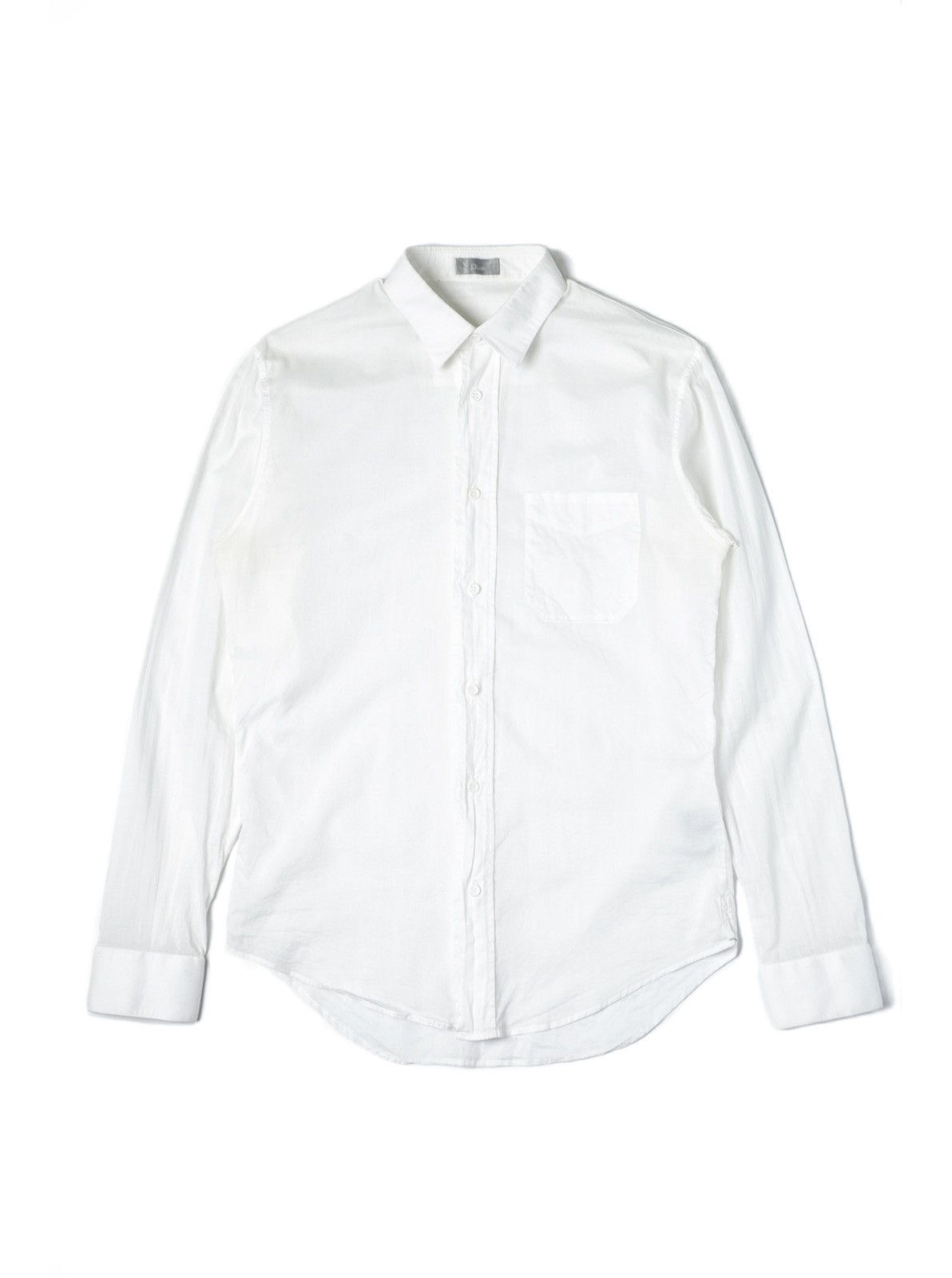 Dior Dior Homme SS05 Sheer Button Up Shirt by Hedi Slimane Size US M / EU 48-50 / 2 - 1 Thumbnail