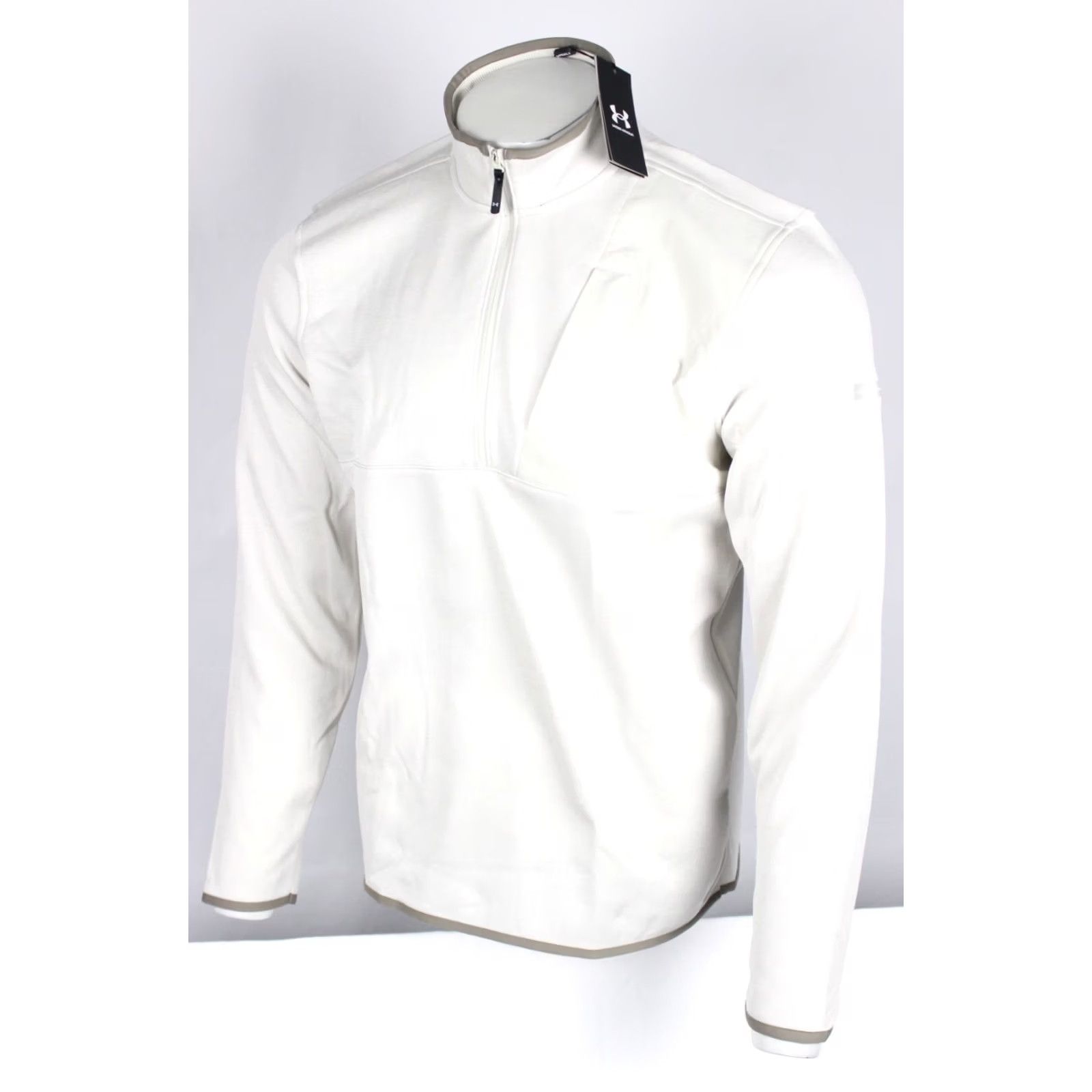 Under Armour Under Armour Golf Men s Drive Sweater Fleece 1/2 Zip Pullover Summit White Size US L / EU 52-54 / 3 - 2 Thumbnail
