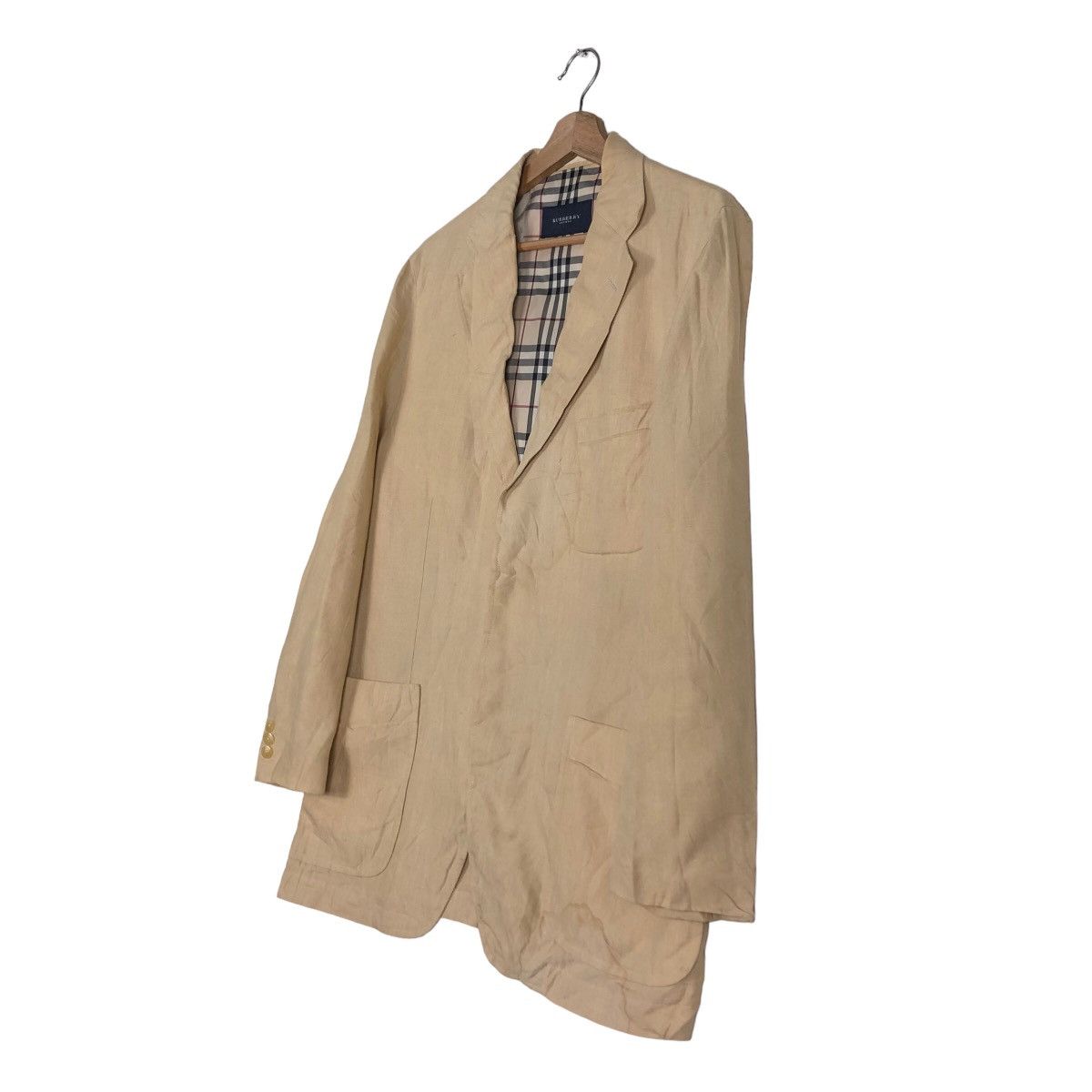 Burberry 🔥Vintage Burberry London Chore Jacket Nova Check Design Size US L / EU 52-54 / 3 - 2 Thumbnail
