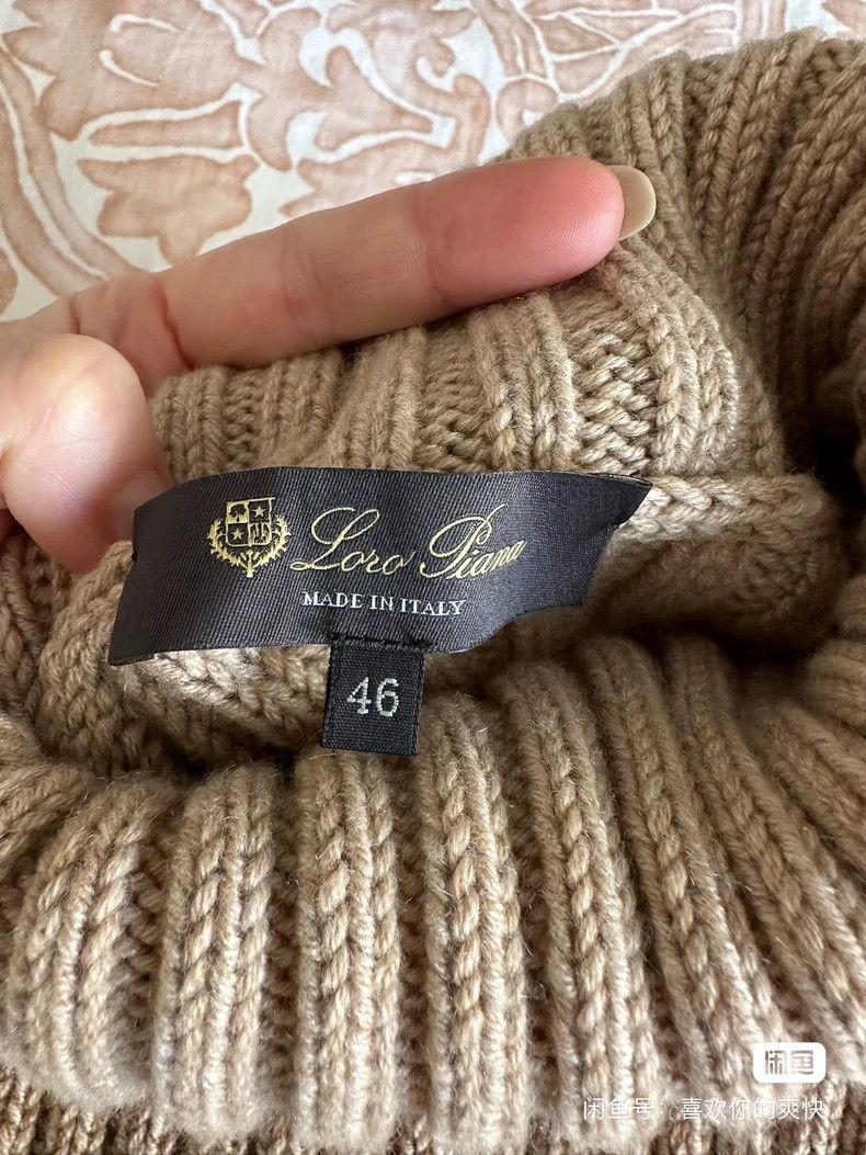 Loro Piana LORO PIANA Cashmere gradient sweater Size L / US 10 / IT 46 - 6 Thumbnail