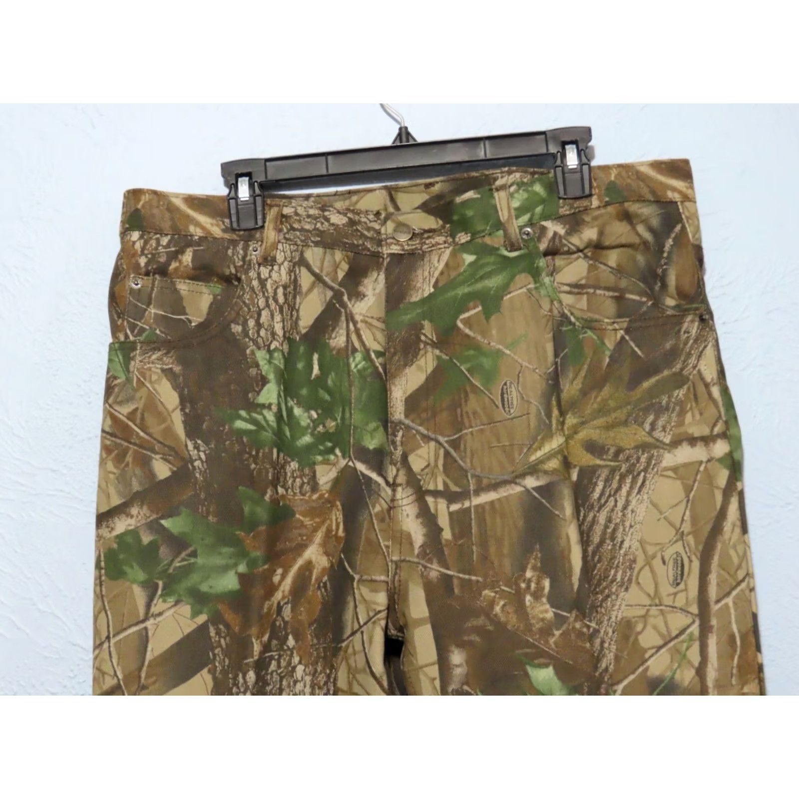 Vintage Ranger Pants Men's 38x32 Camouflage Hunting Canvas Realtree Hardwoods Size US 38 / EU 54 - 4 Thumbnail