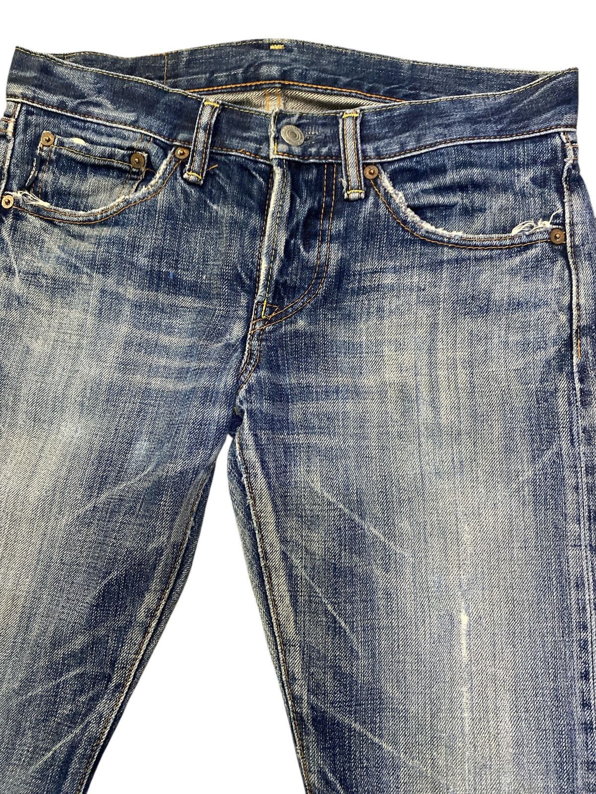 Eternal × If Six Was Nine × Vintage Vintage Eternal Skinny Jeans Distressed Denim Size US 30 / EU 46 - 3 Thumbnail