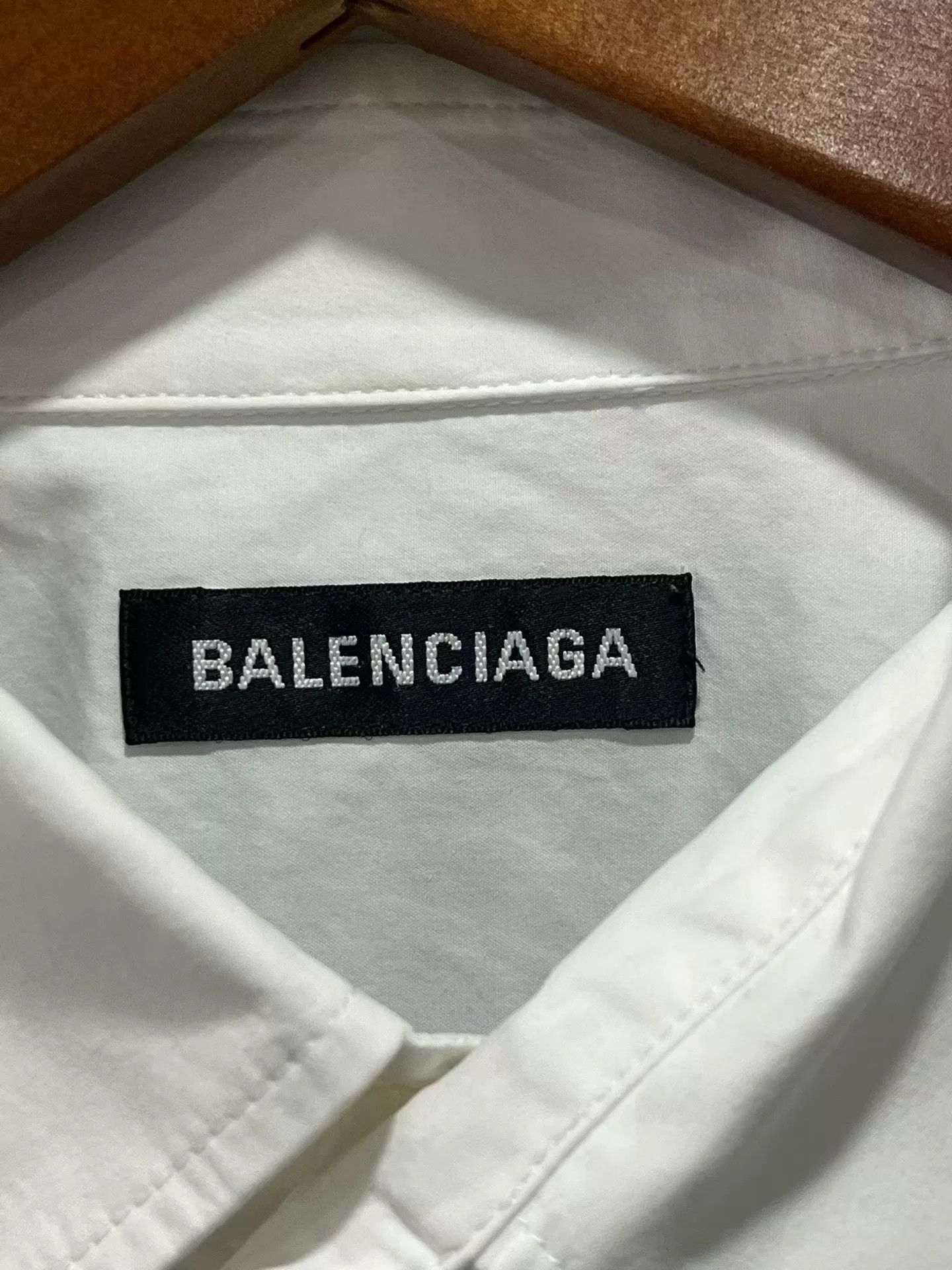 Balenciaga balenciaga white blue letter shirt Size US M / EU 48-50 / 2 - 4 Thumbnail