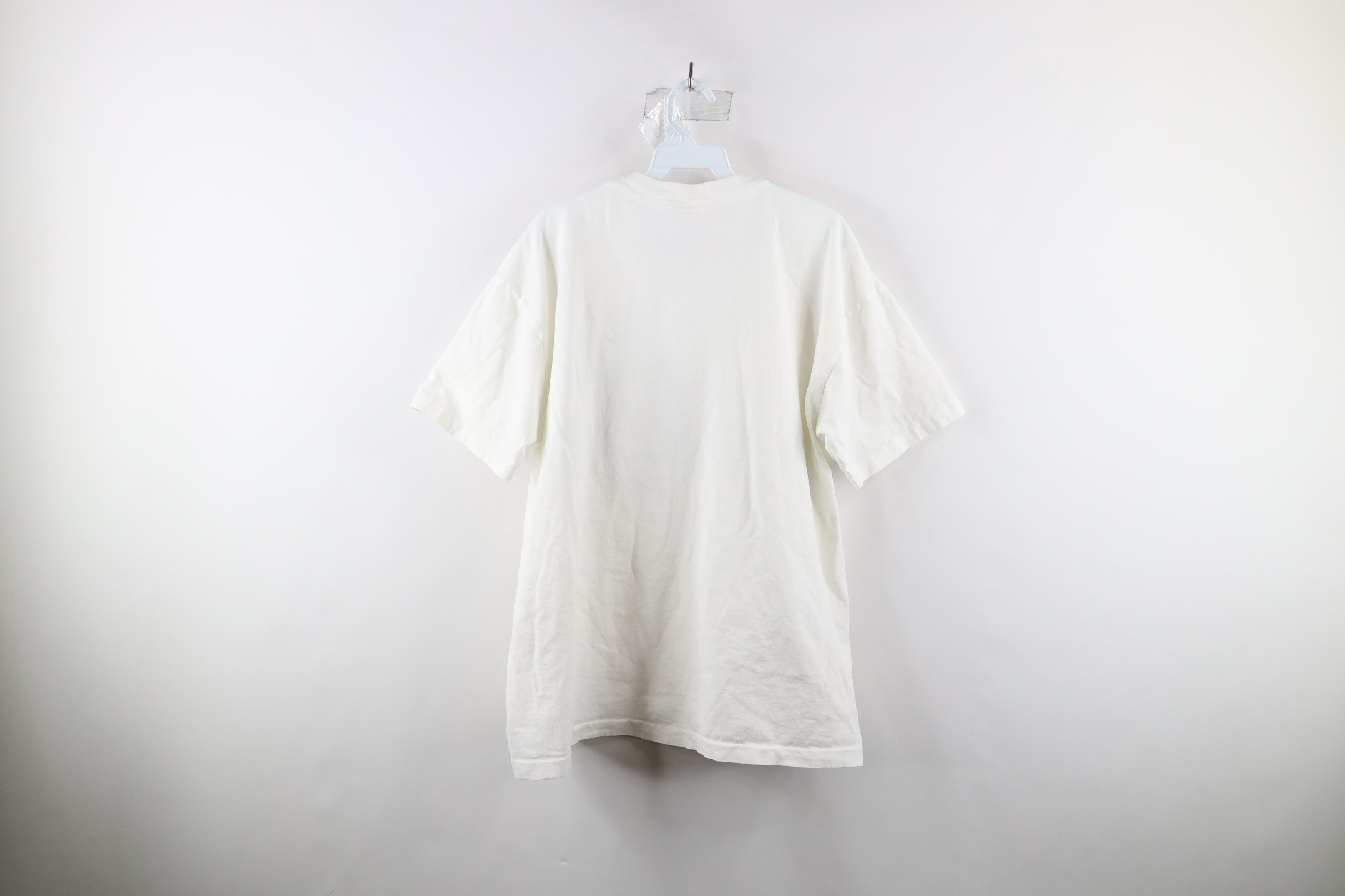 Guess Vintage 90s Guess Spell Out Work Wear T-Shirt White USA Size US L / EU 52-54 / 3 - 10 Thumbnail