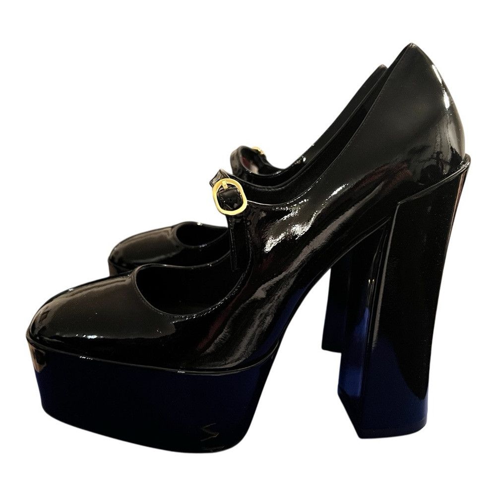 Stuart Weitzman Stuart Weitzman Skyhigh 145 Mary Jane Platform Pumps Black Size US 9 / IT 39 - 9 Thumbnail