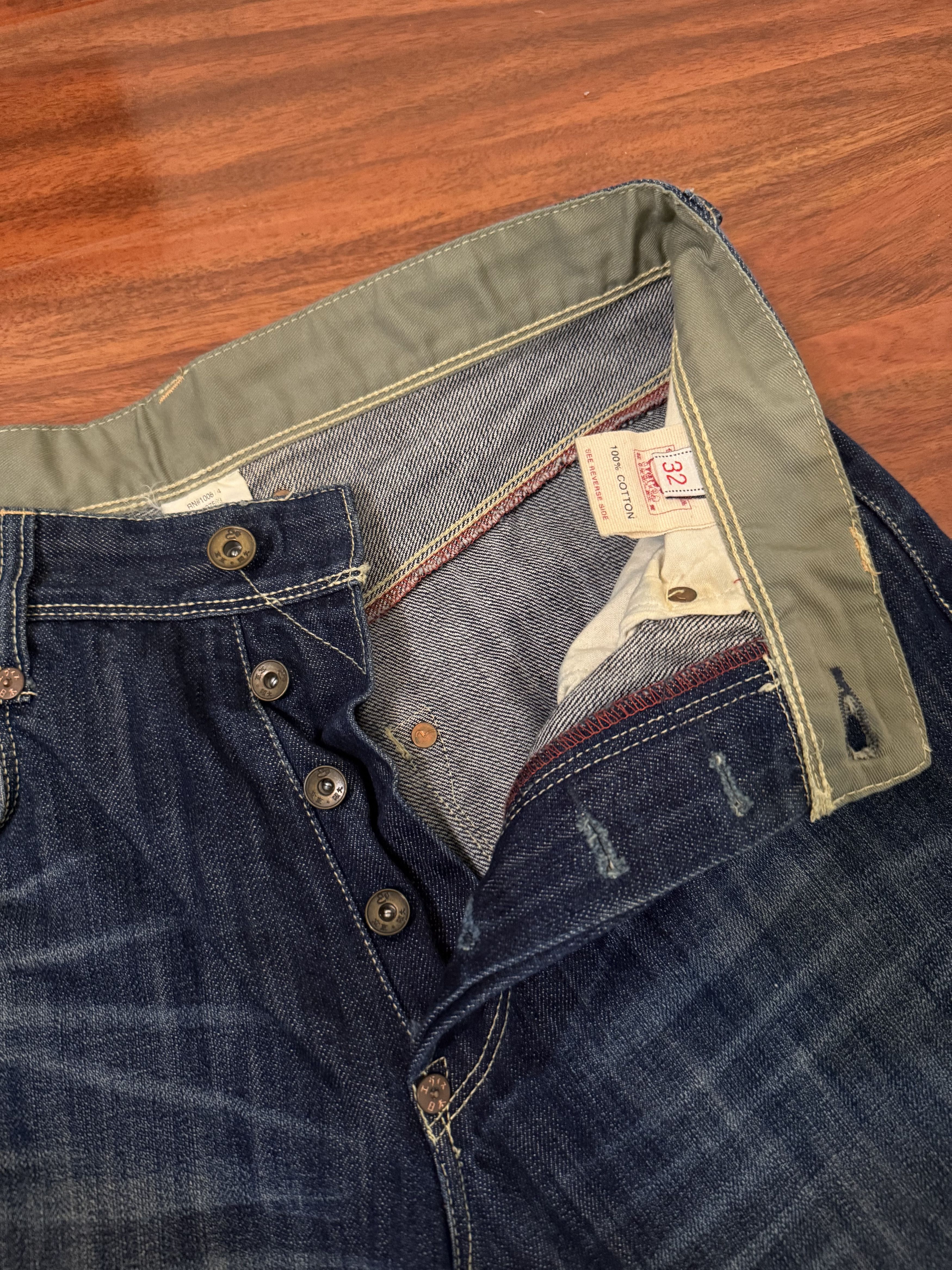 Evisu Evisu EV GENES (Rare Japanese Denims) Size US 32 / EU 48 - 8 Thumbnail