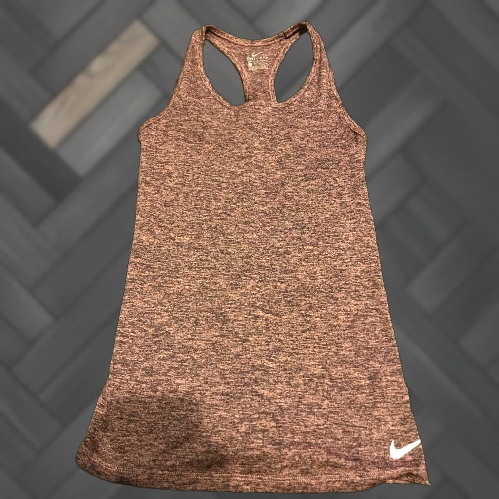 Nike Nike Women's Running Tank Dri-Fit XS Pink Sportswear Adults Womens Size XS / US 0-2 / IT 36-38 - 1 Thumbnail