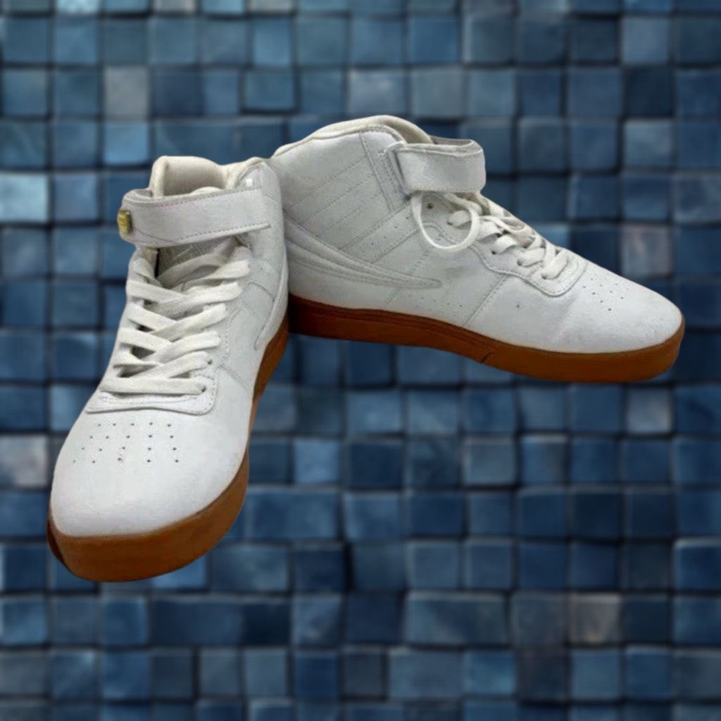 Fila Fila Vulc 13 White High Top Sneakers Women US 8.5 Lace Up Straps Athletic Shoes Size US 9 / IT 39 - 1 Thumbnail