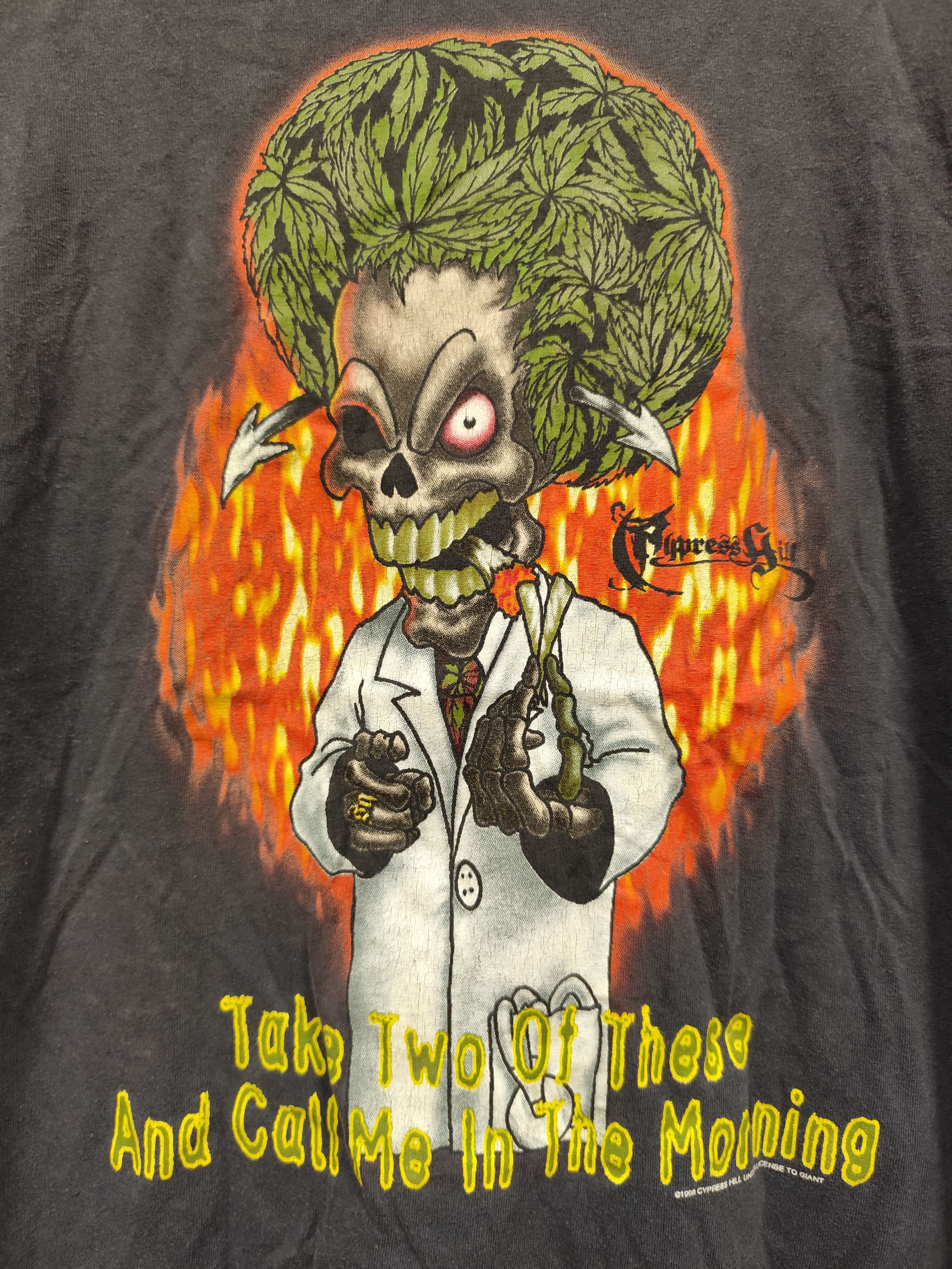 Rap Tees vintage 90s t shirt band cypress hill Size US M / EU 48-50 / 2 - 2 Thumbnail