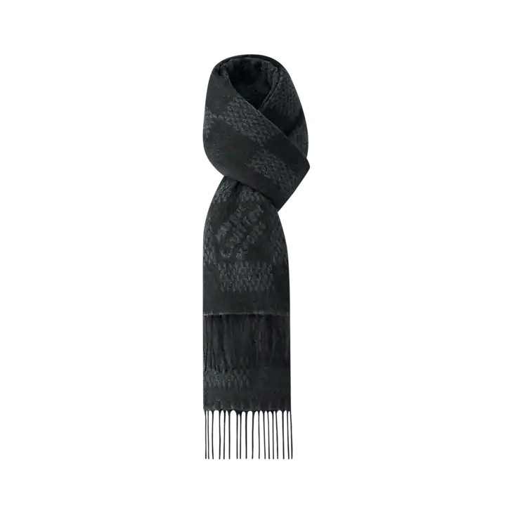 Louis Vuitton Light Damier Scarf - 194 x 70 cm Size ONE SIZE - 3 Thumbnail