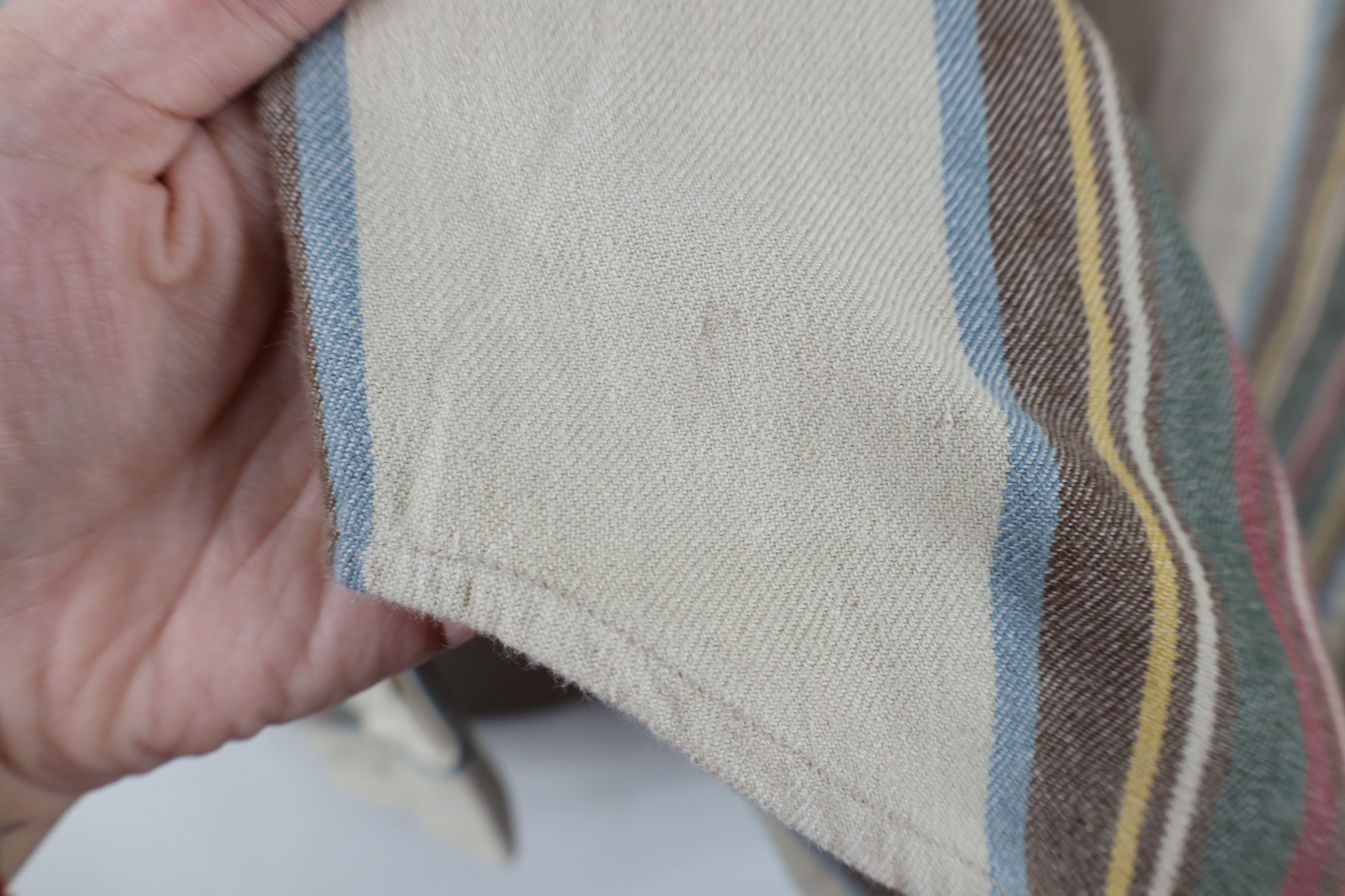 Tommy Hilfiger × Vintage Vintage 90s Tommy Hilfiger Striped Flannel Button Down Shirt Size US L / EU 52-54 / 3 - 5 Thumbnail