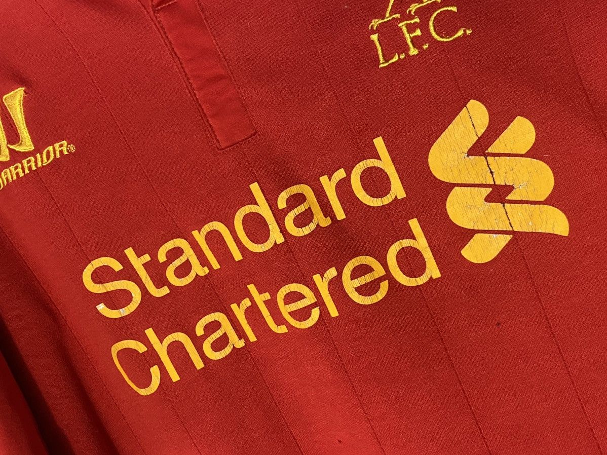 Vintage 2013 Vintage Warriors Liverpool Soccer Jersey #8 Gerrard Size US L / EU 52-54 / 3 - 7 Thumbnail