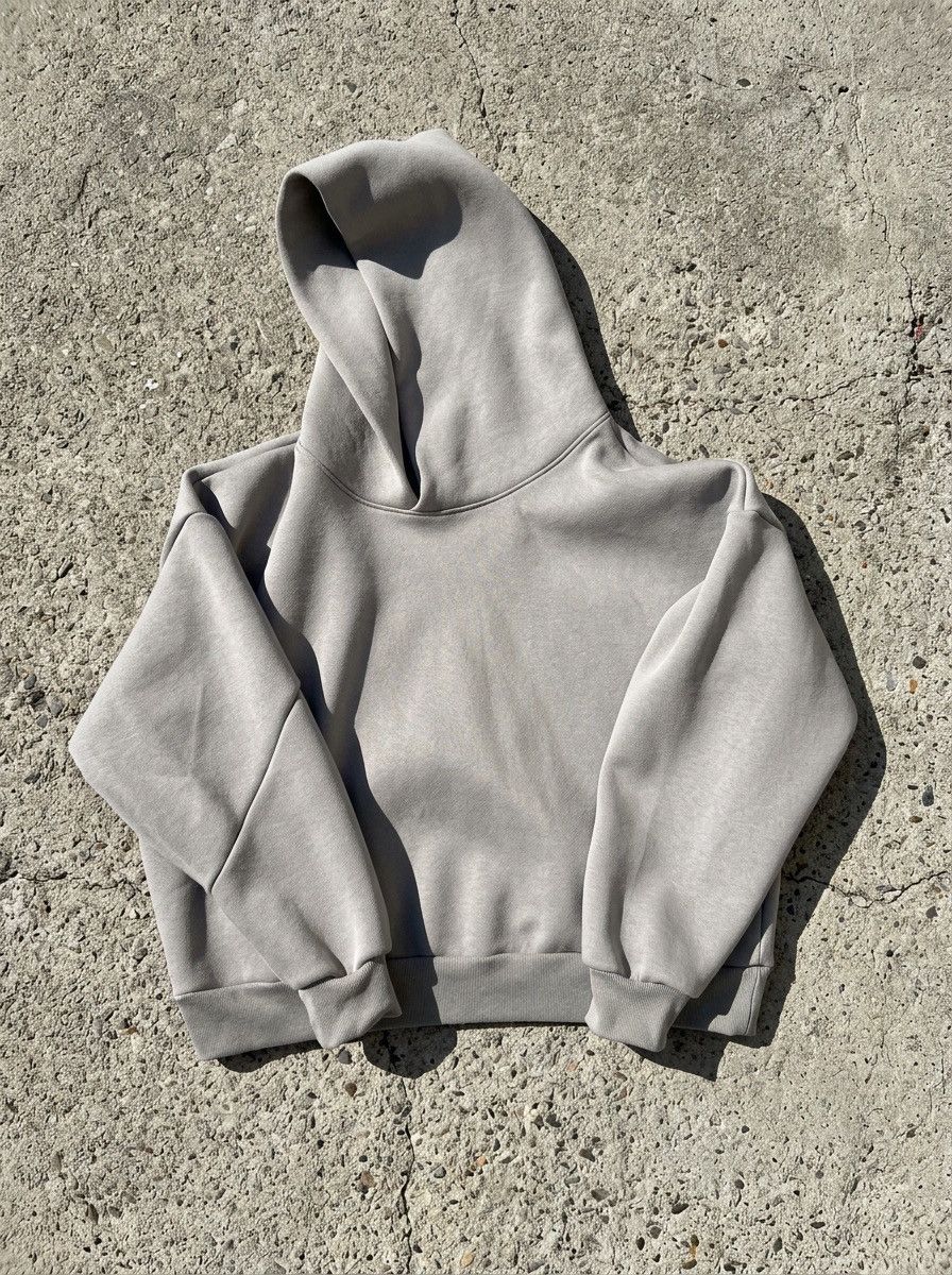 Vintage Boxy Fit Double Layer Hoodie Vintage Arctic Grey Oversize Size US M / EU 48-50 / 2 - 1 Thumbnail