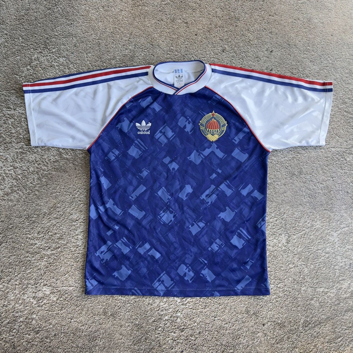 Adidas Vintage Adidas Yugoslavia 1991/92 Home Soccer Jersey Shirt Size US M / EU 48-50 / 2 - 10 Thumbnail