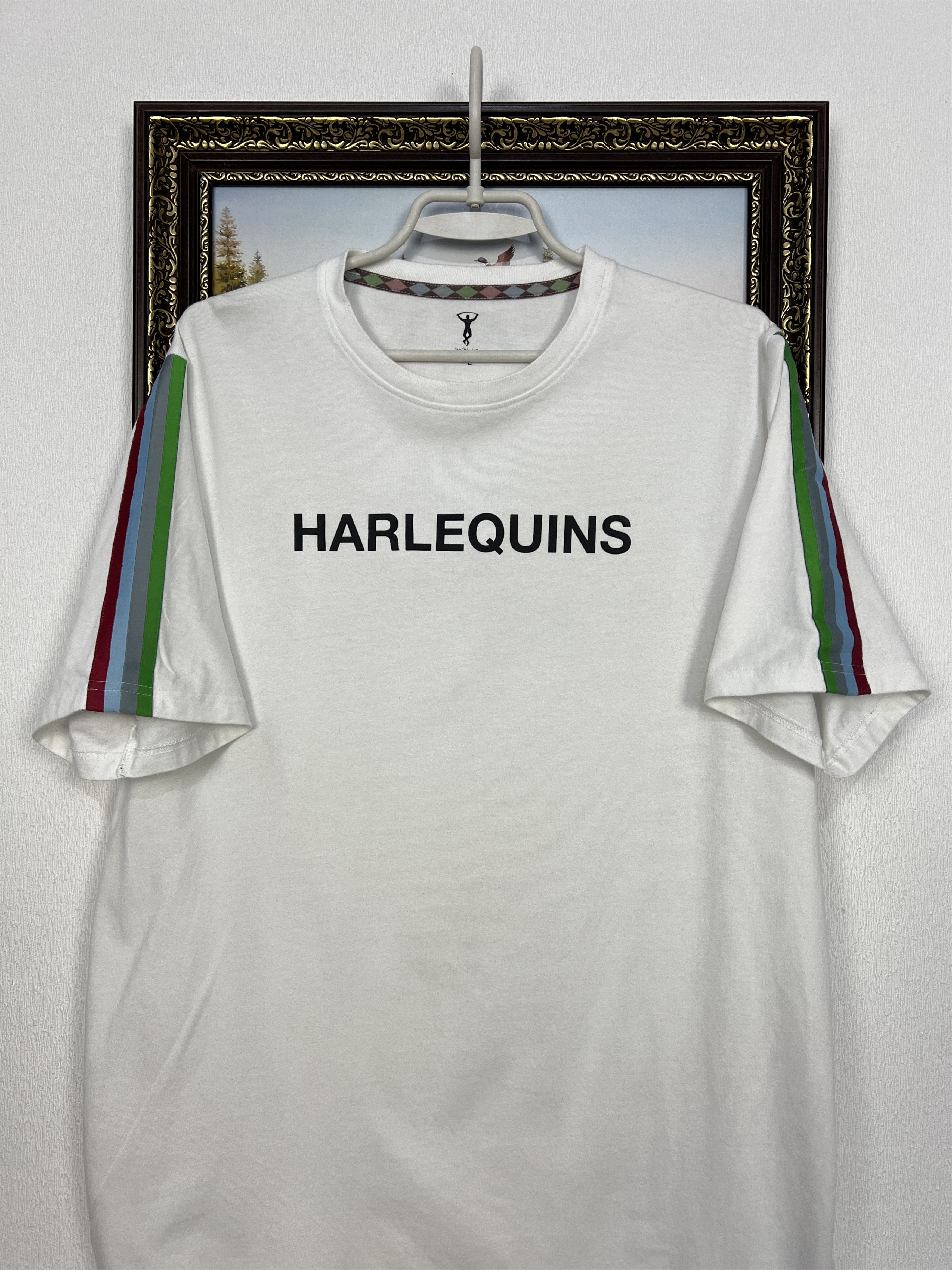 Castore Harlequins Castore Rugby Union White Train Shirt Mens Jersey Size US XL / EU 56 / 4 - 2 Thumbnail