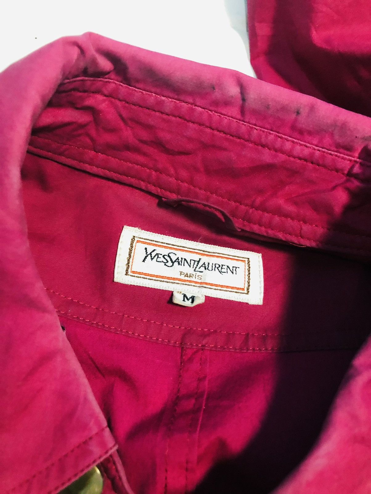 Vintage Yves Saint Laurent Sweater Jacket (3) Size M / US 6-8 / IT 42-44 - 3 Thumbnail