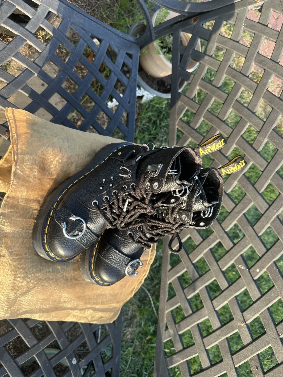 Dr. Martens NewDr. Martens Jadon Piercing Platform Boots - Size 6 - Size US 6 / IT 36 - 7 Thumbnail