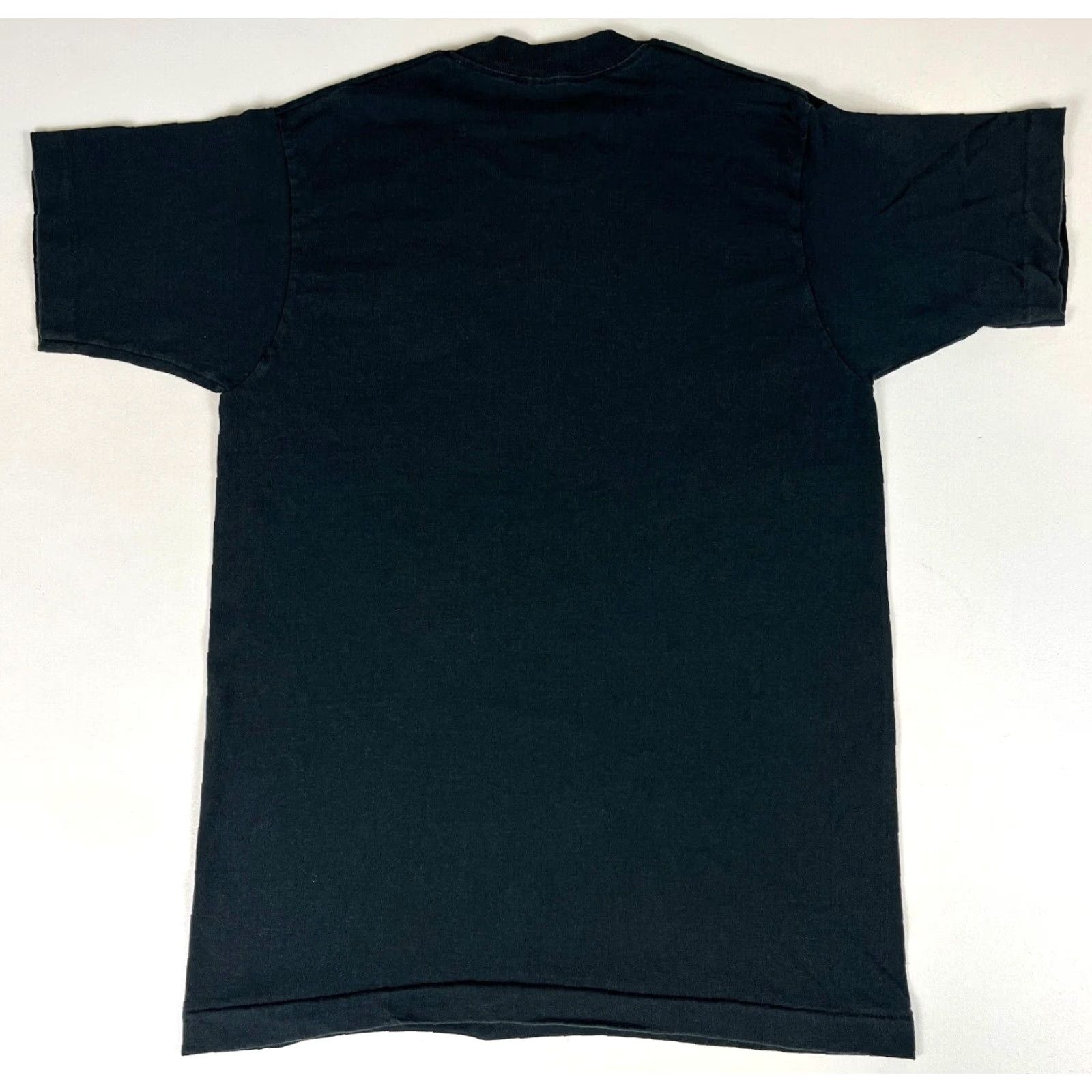 Fruit Of The Loom VINTAGE Fruit of the Loom T-Shirt Unisex Adults M Black 90s Taos New Mexico Embroidered Made in USA 100% Cotton Mens Women Size US M / EU 48-50 / 2 - 2 Thumbnail