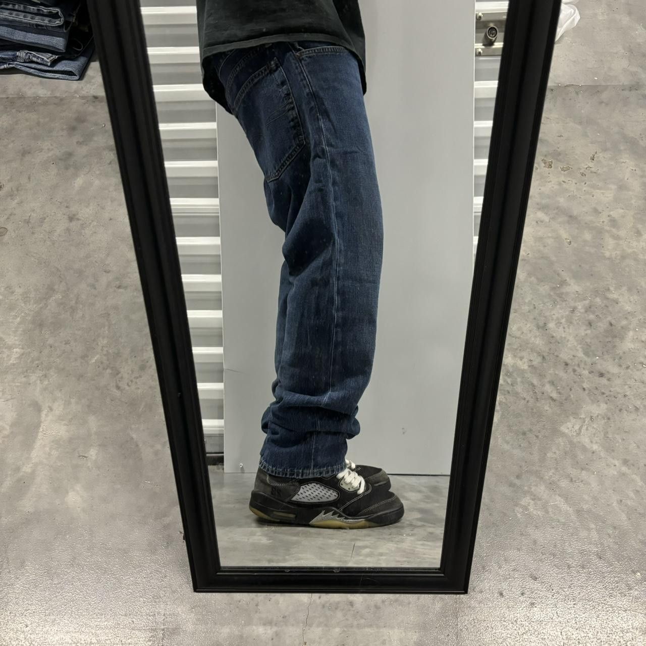 Polo Ralph Lauren × Vintage Crazy Y2K/2000s Grunge Polo Ralph Lauren Dark Wash Denim Jeans! Size US 36 / EU 52 - 2 Thumbnail