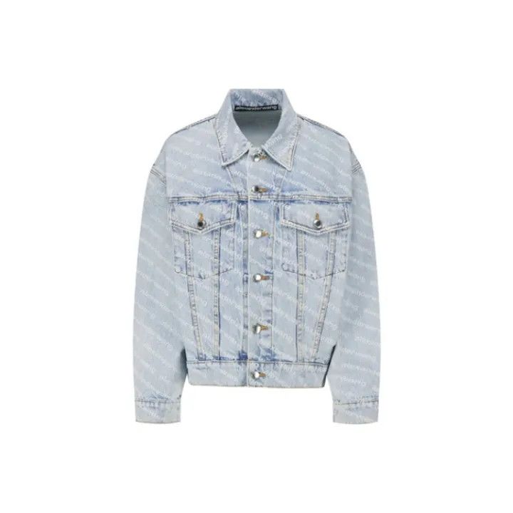 Alexander Wang Alexander Wang Blue Draped Back Jacket 0079 Size S / US 4 / IT 40 - 1 Thumbnail