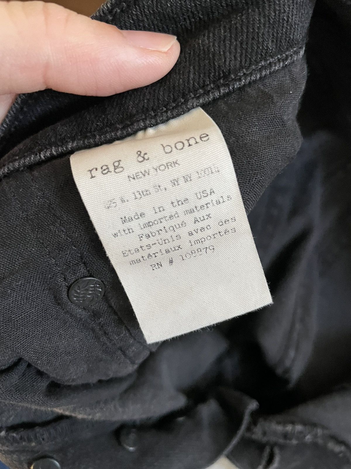 Rag & Bone Rag & Bone Standard Issue Fit 2 slim leg jeans Size US 28 / EU 44 - 8 Thumbnail