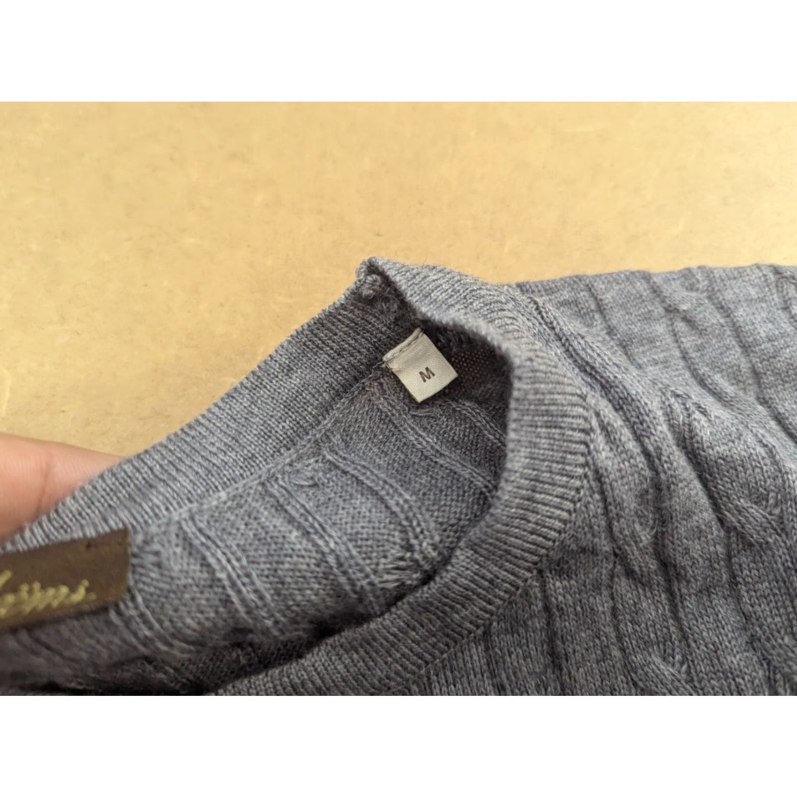 Vintage Stenstroms Zegna Baruffa Mens Jumper Size M Merino Wool Crew Neck Sweater Gray Knit Pullover Casual Mens Wool Crew Neck Rib Knit Cardigan? Size US M / EU 48-50 / 2 - 7 Thumbnail