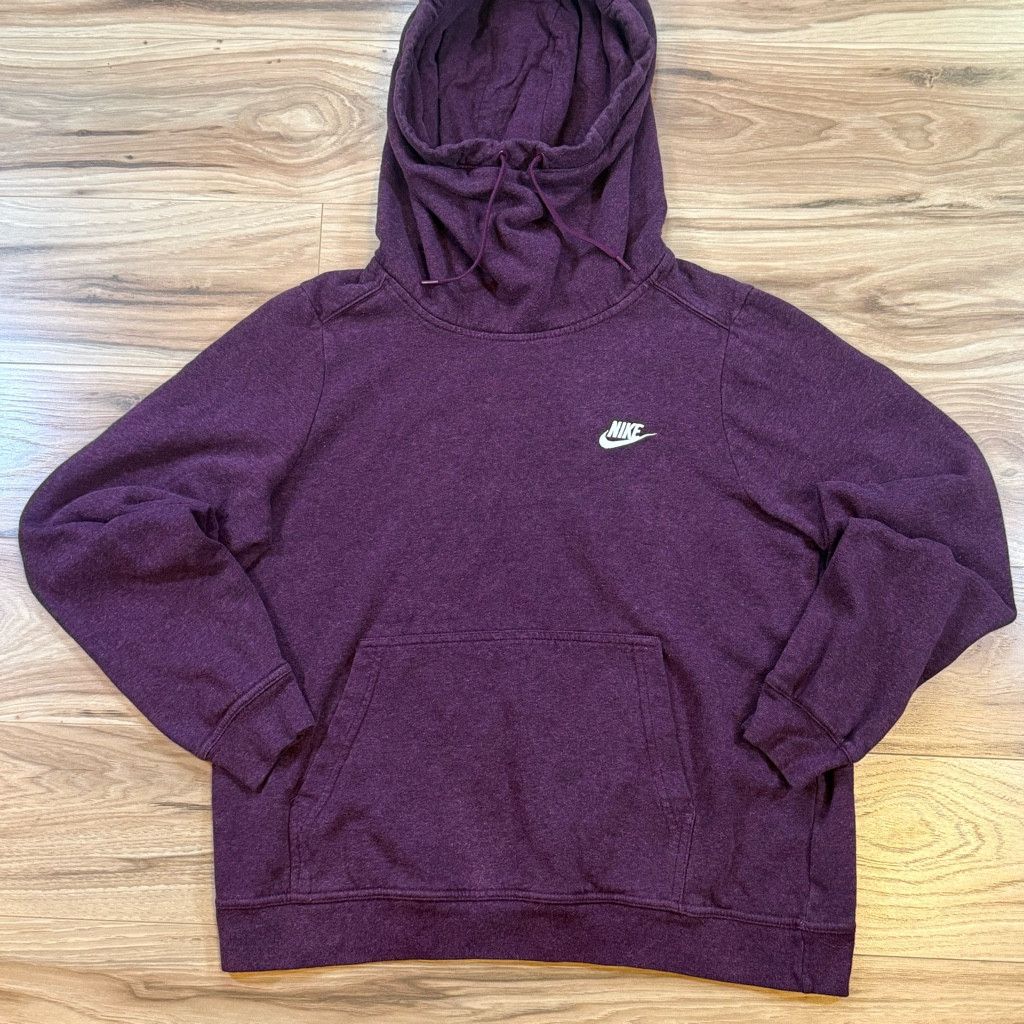 Nike Nike Club Fleece Hoodie Men’s Large Maroon Small Swoosh Size US L / EU 52-54 / 3 - 1 Thumbnail