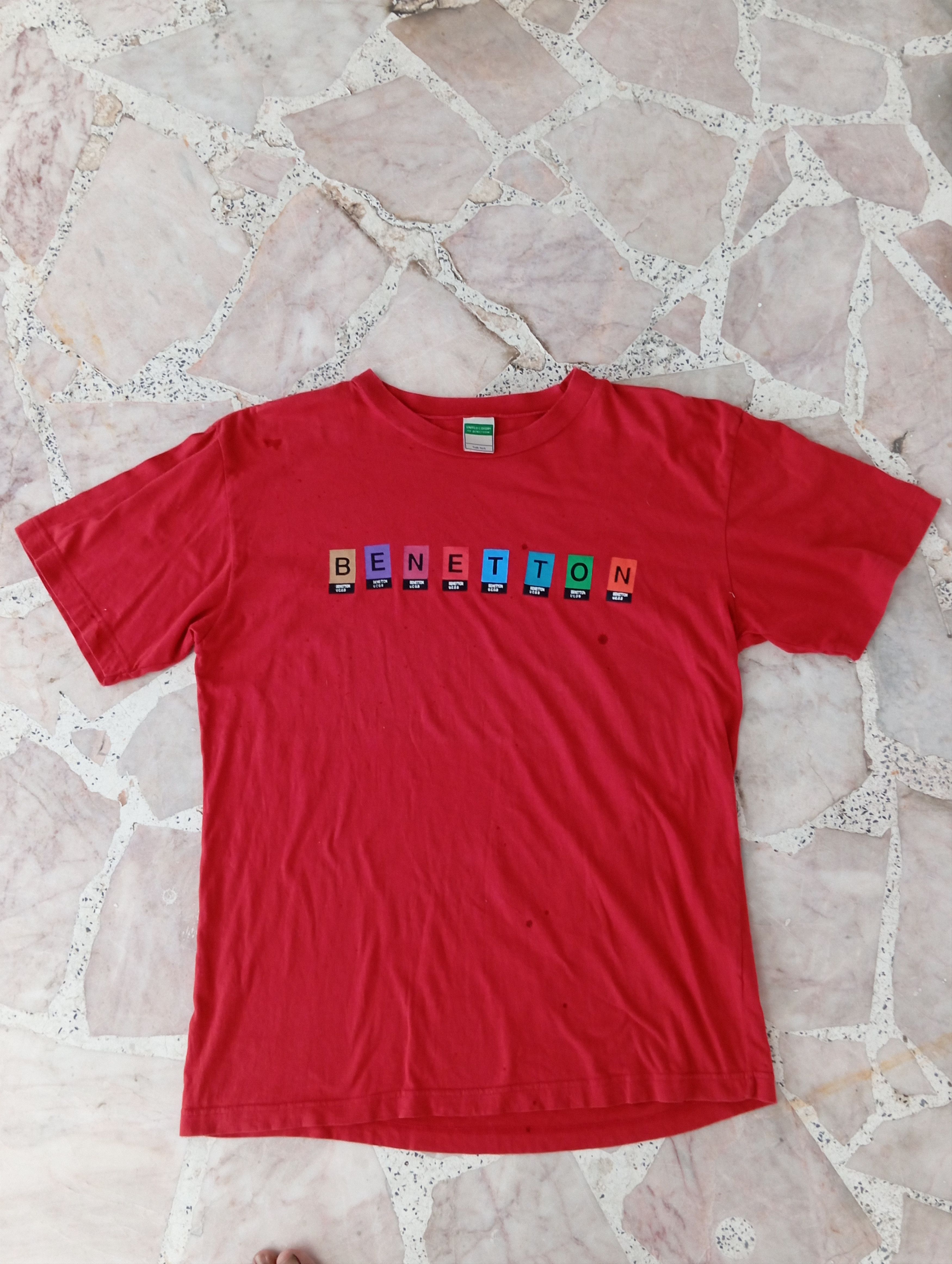 United Colors Of Benetton Benetton Tee Size US M / EU 48-50 / 2 - 1 Thumbnail
